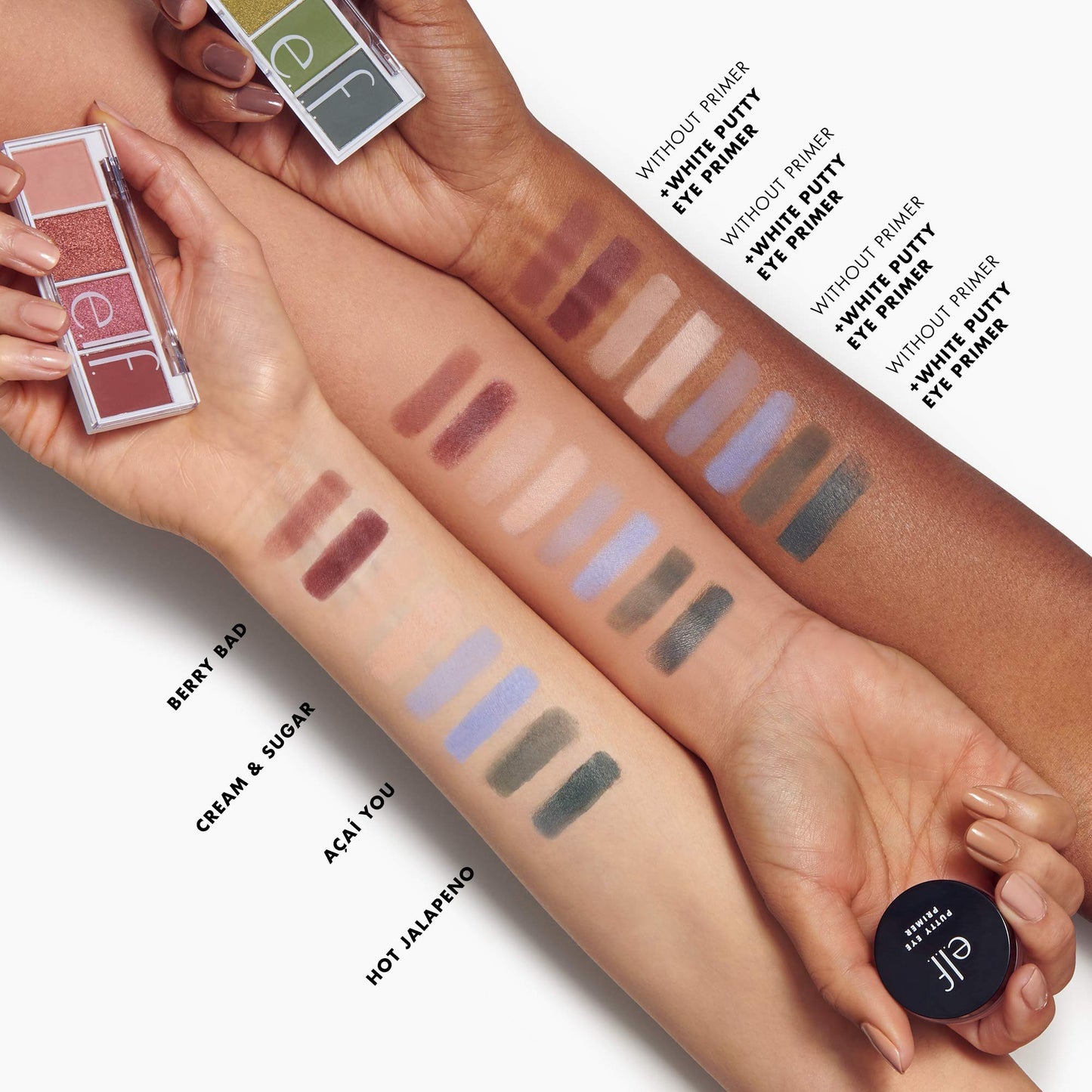 e.l.f. Bite-Size Eyeshadows, Creamy, Blendable, Ultra-Pigmented, Easy to Apply, Pumpkin Pie, Matte & Shimmer, 0.12 Oz