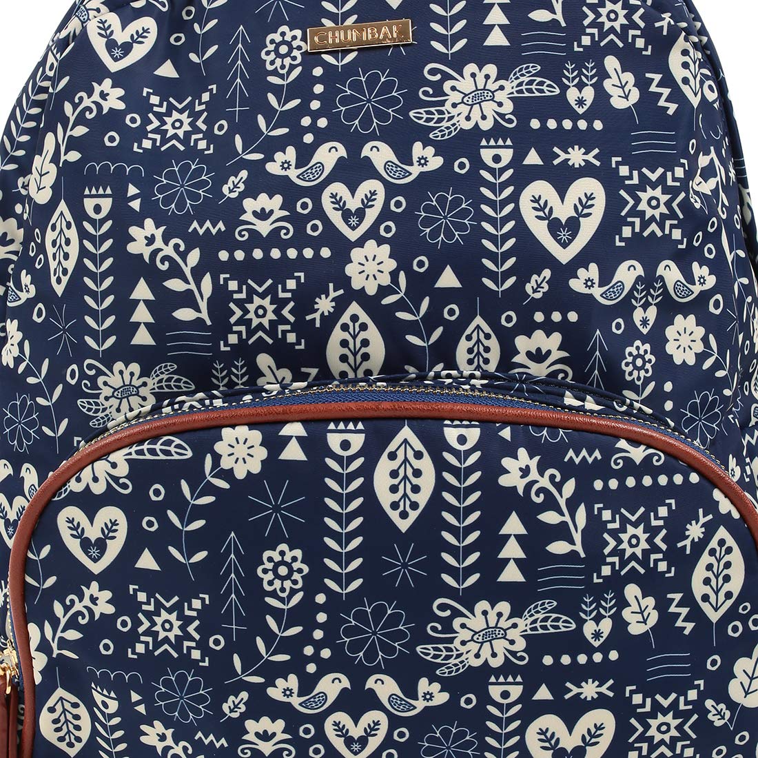 Chumbak Backpack for Women | Stylish Canvas Laptop Bag | Office/College Essentials, and Travel Backpack for Girls