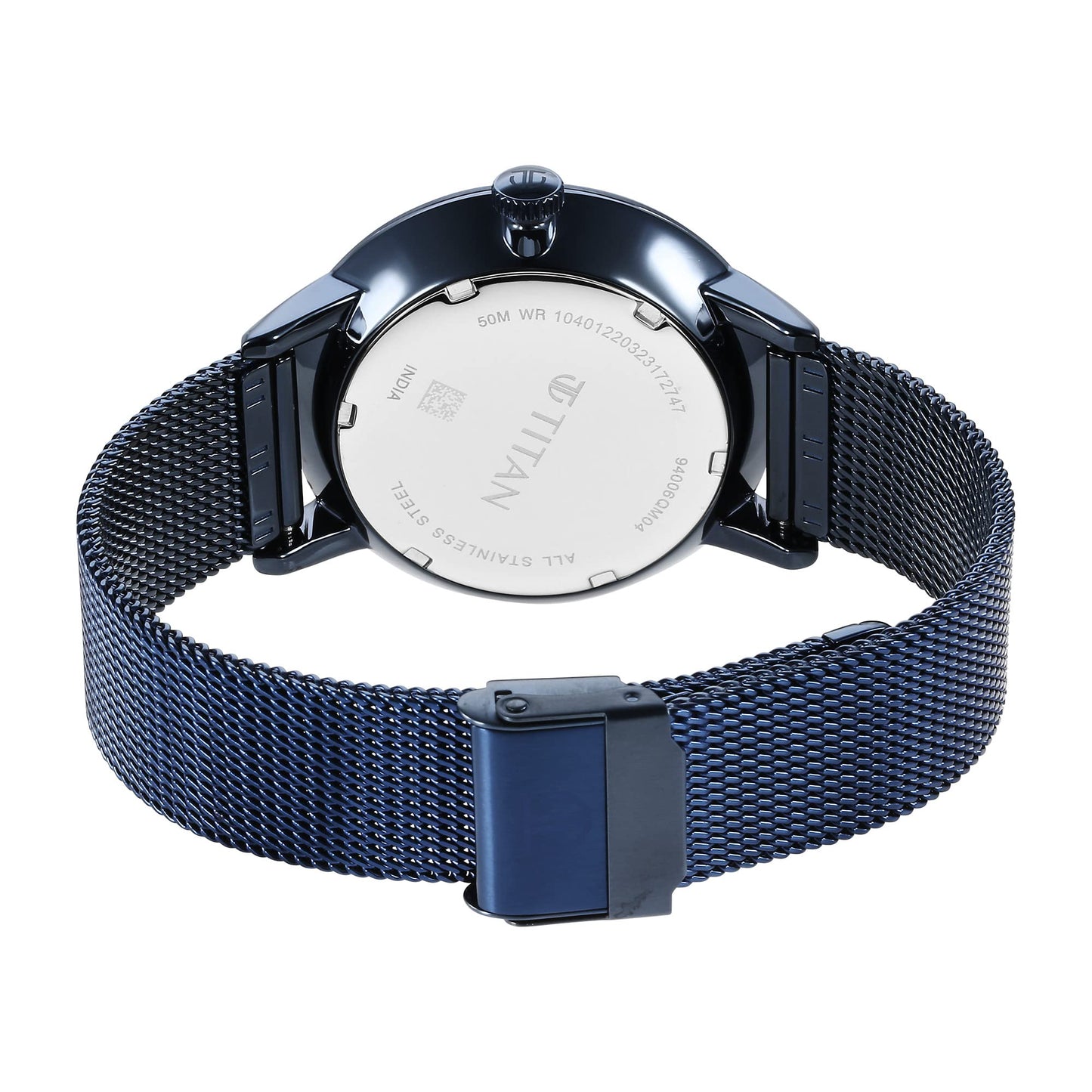 Titan Analog Blue Dial Men's Casual Watch