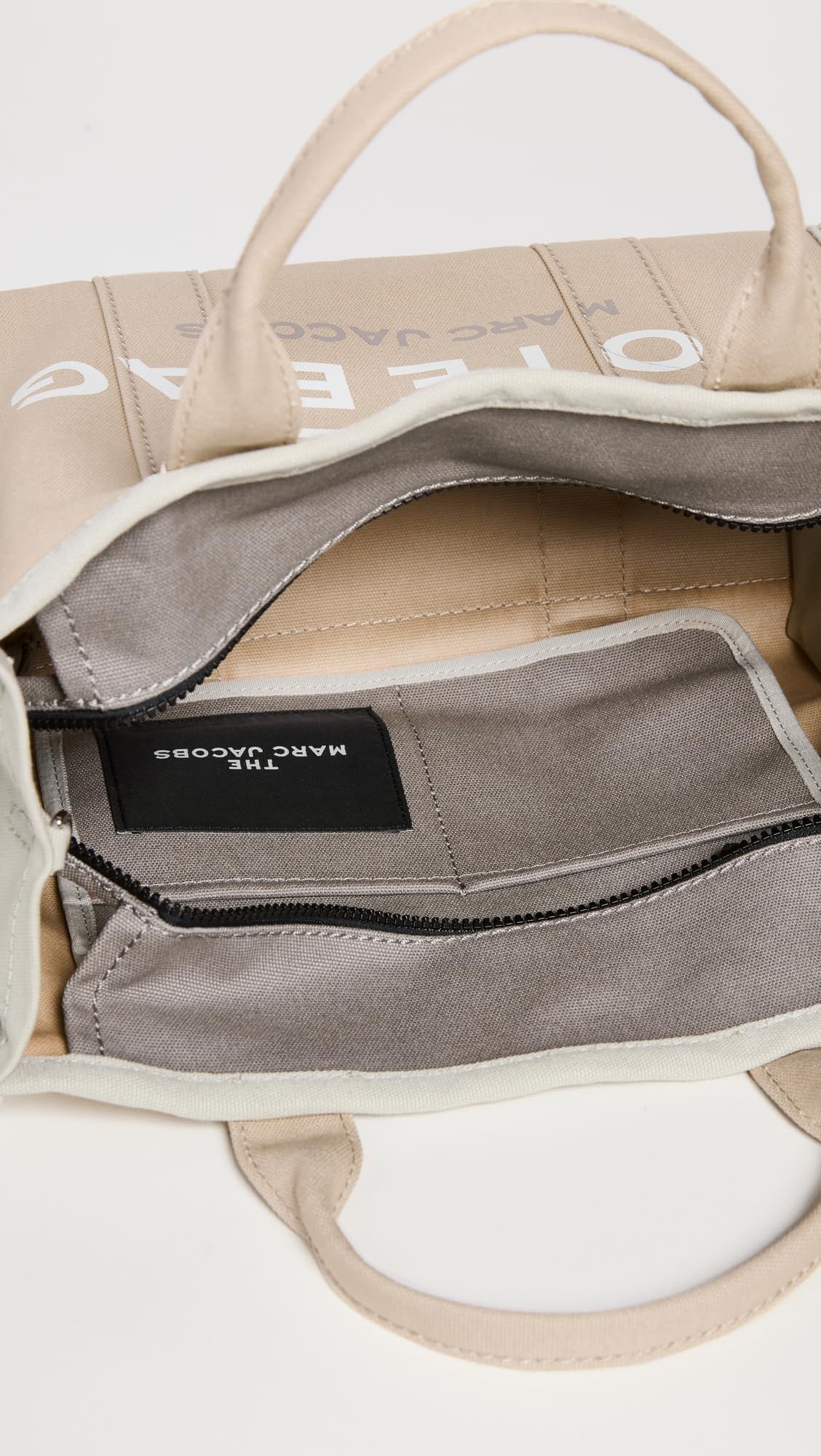 Marc Jacobs Women's Small Traveler Tote, Beige Multi, One Size