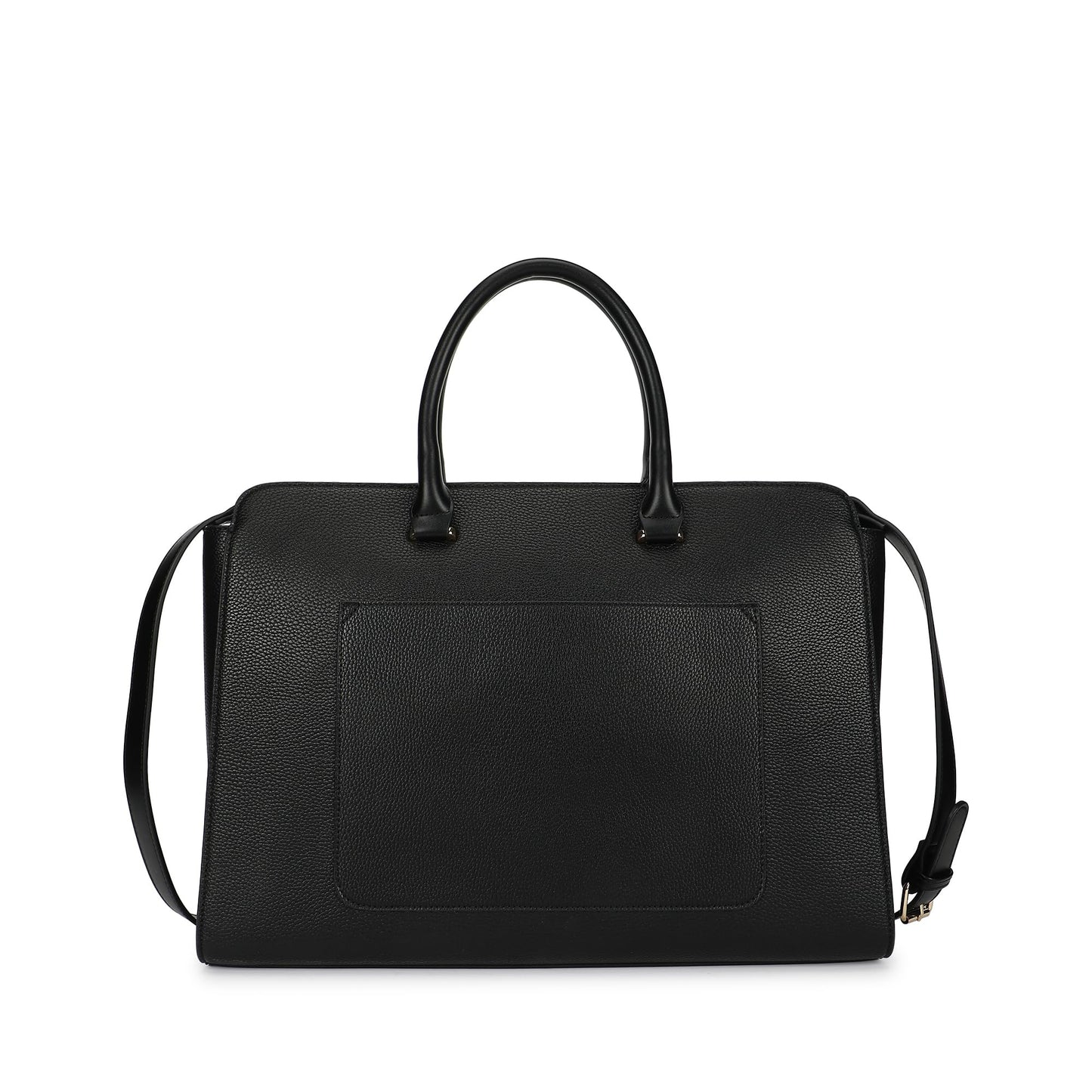 Fastrack PowerPlay laptop Tote | Women’s Faux-Leather laptop Tote Bag | 15'' Padded Laptop Section, Center Zip Compartment & External Quick-Access Pockets