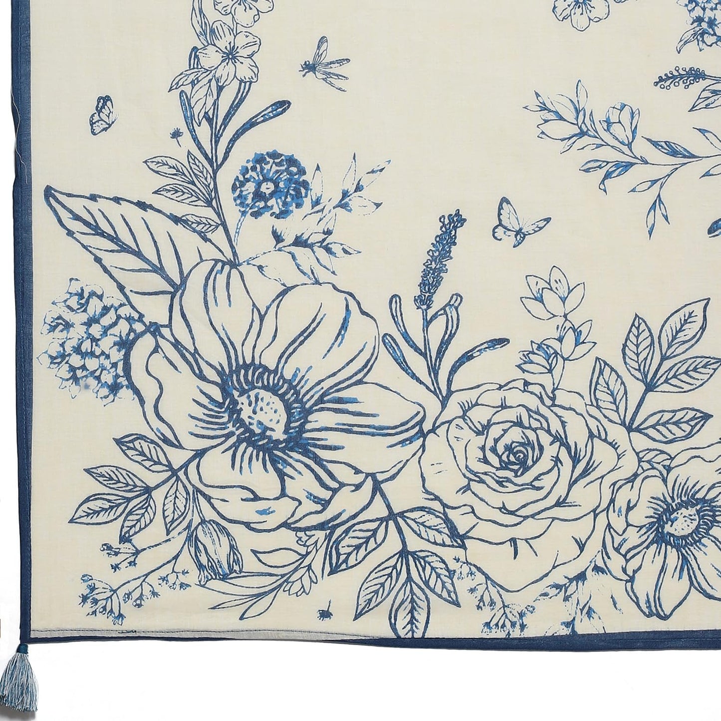 Biba Women's Cotton Kurta Set (SKDCHZ10912SS25OWHTBLU_Off-White-Blue