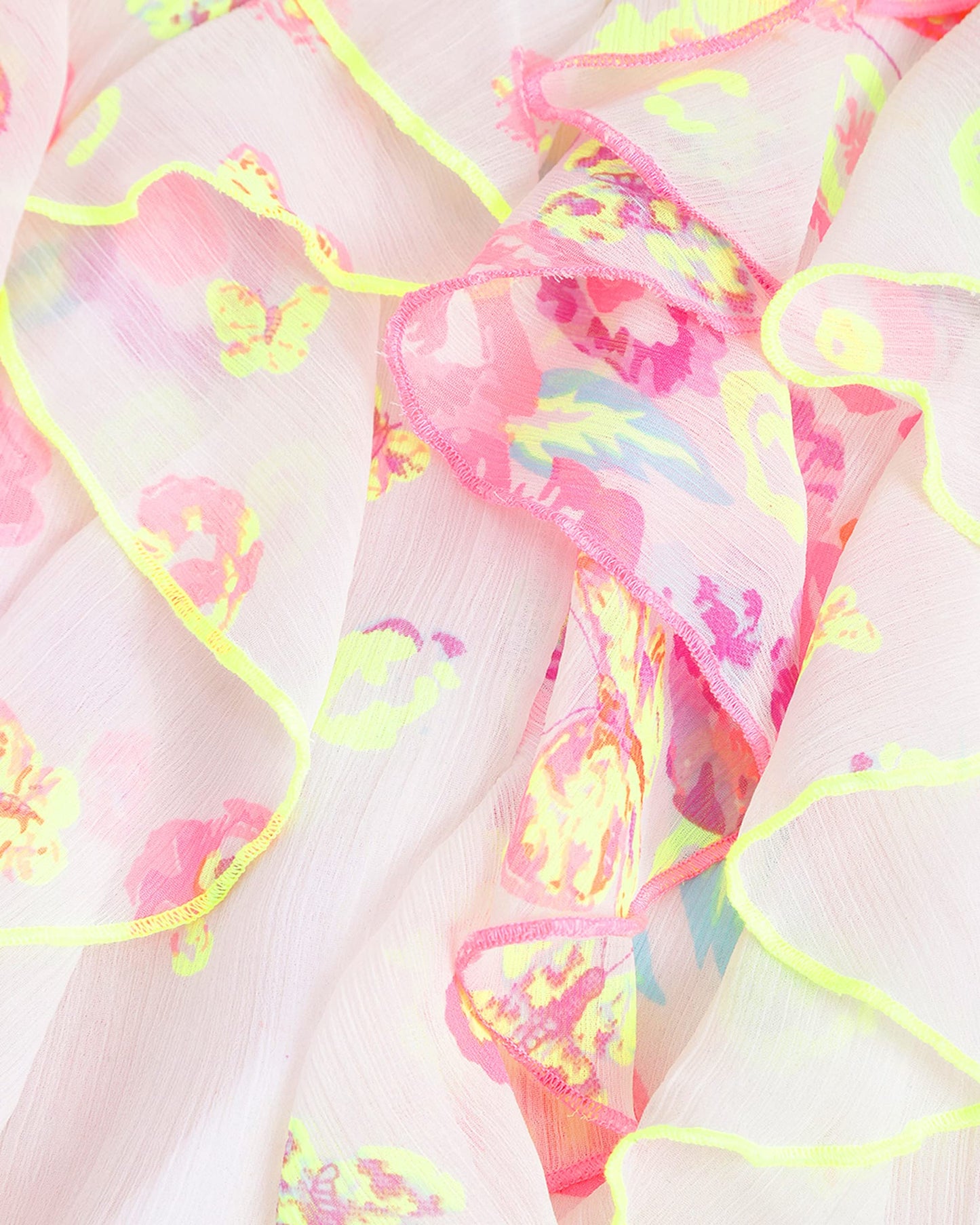 nauti nati Girl's Polyester Strapless Mini Dress (NN301-045-18-24M_Multicolour