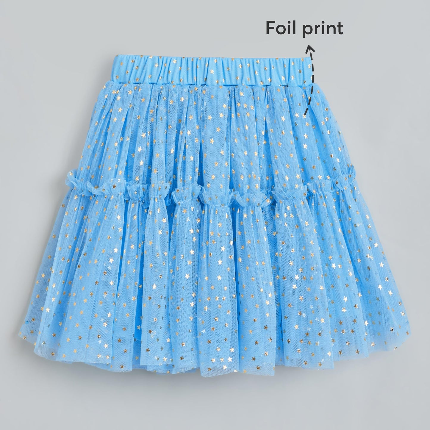 Hopscotch Girls Blue Tulle Skirt (5-6 Years)
