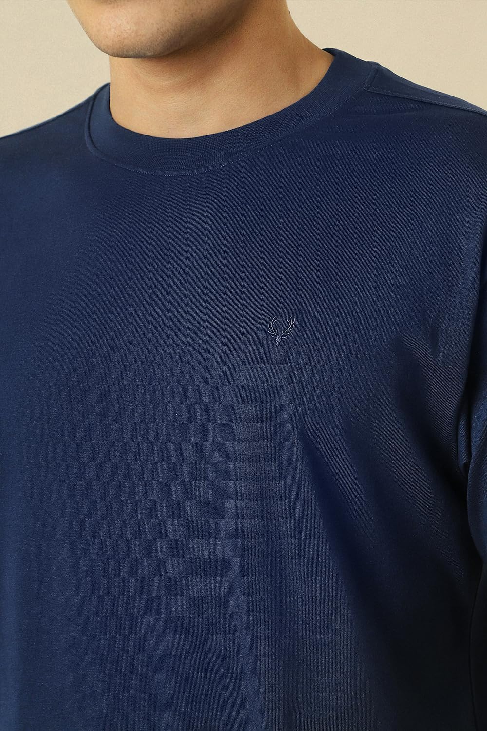 Allen Solly Mens T Shirt Blue