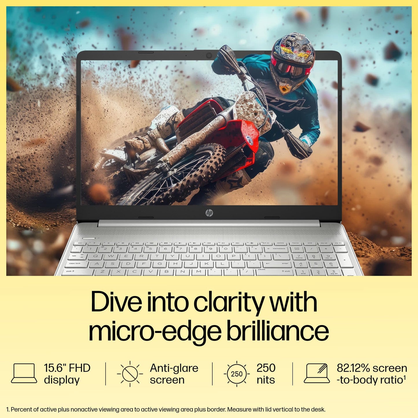 HP Laptop 15s, AMD Ryzen 5 5500U, 15.6-inch (39.6 cm), FHD, 8GB DDR4, 512GB SSD, AMD Radeon Graphics, Thin & Light, Dual Speakers (Win 11, MSO 2019, Silver, 1.69 kg), eq2144AU