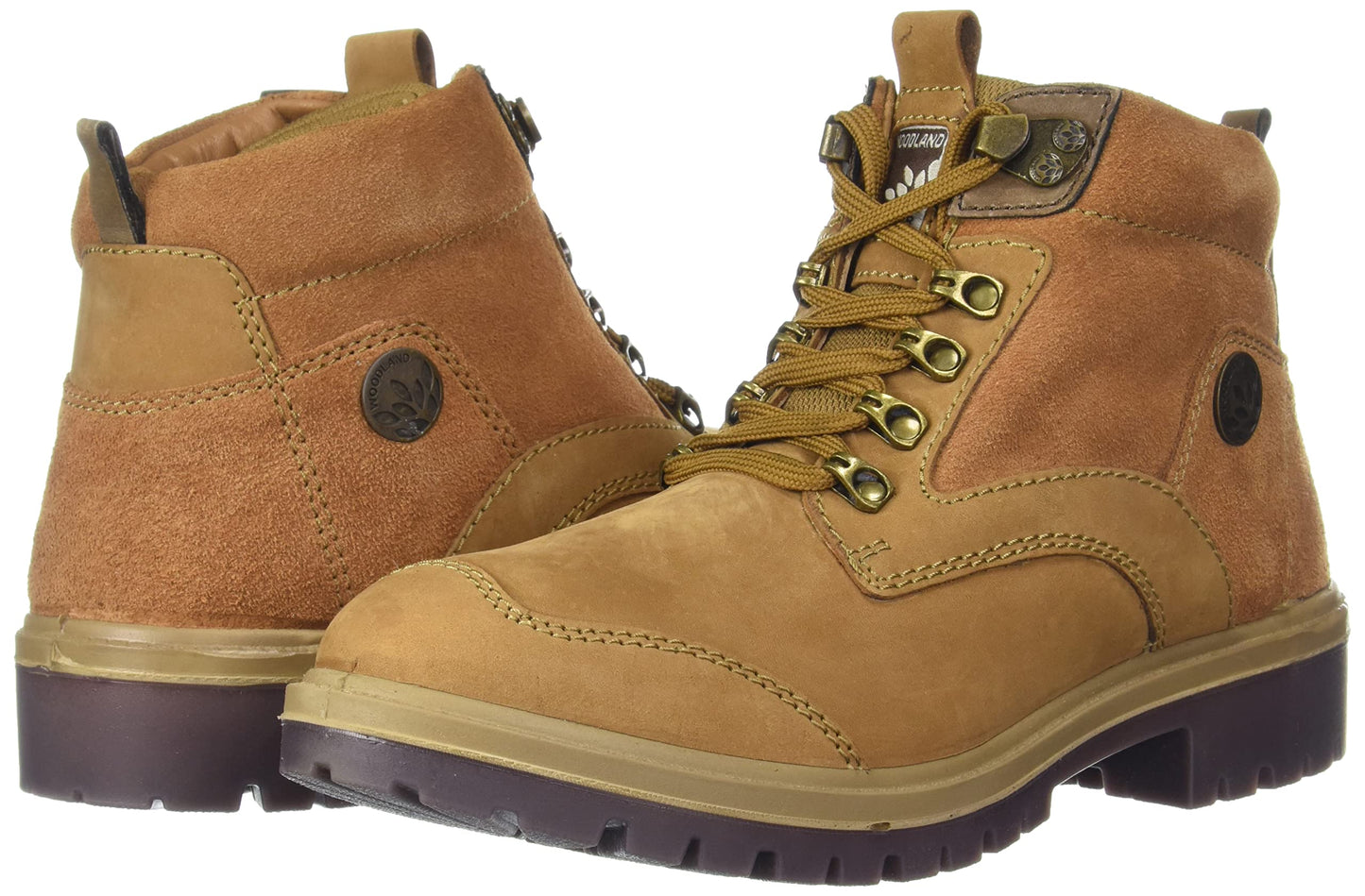 Woodland mens Ogb 3513119 CASHEW BROWN Ankle Boot - 8 UK (42 EU) (OGB 3513119)