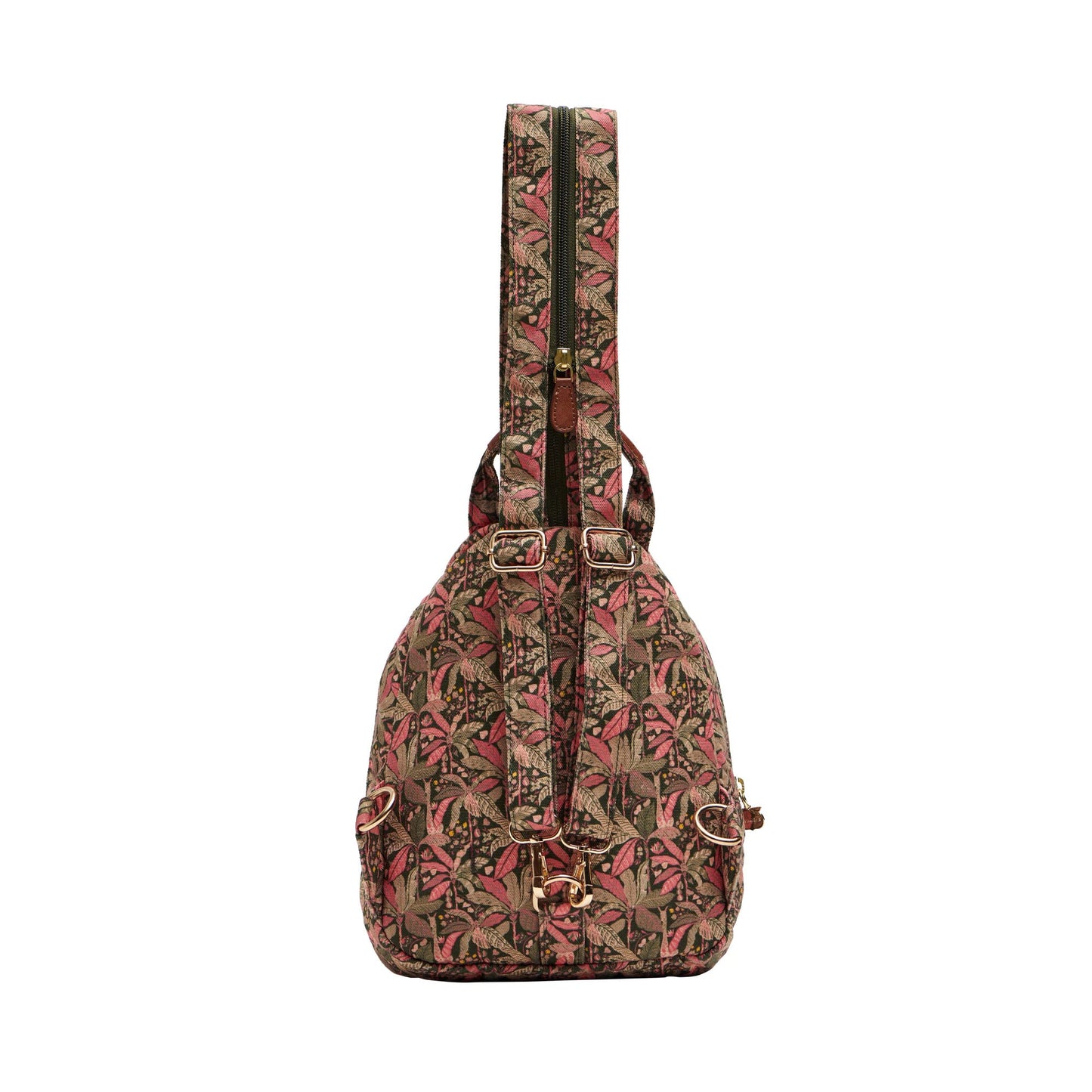 Chumbak Backpack for Women | Stylish Canvas Laptop Bag | Office Bag, College Essentials, and Travel Backpack for Girls | Palm Springs Collection