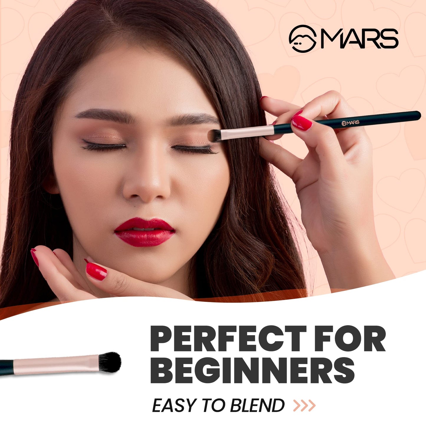 MARS 12 Shades Back to Basics Eyeshadow Palette with Free Applicator | Matte | Shimmer | Beginner Friendly & Long Lasting Eye Shadow Palette (14.4 gm) (Shade-02)