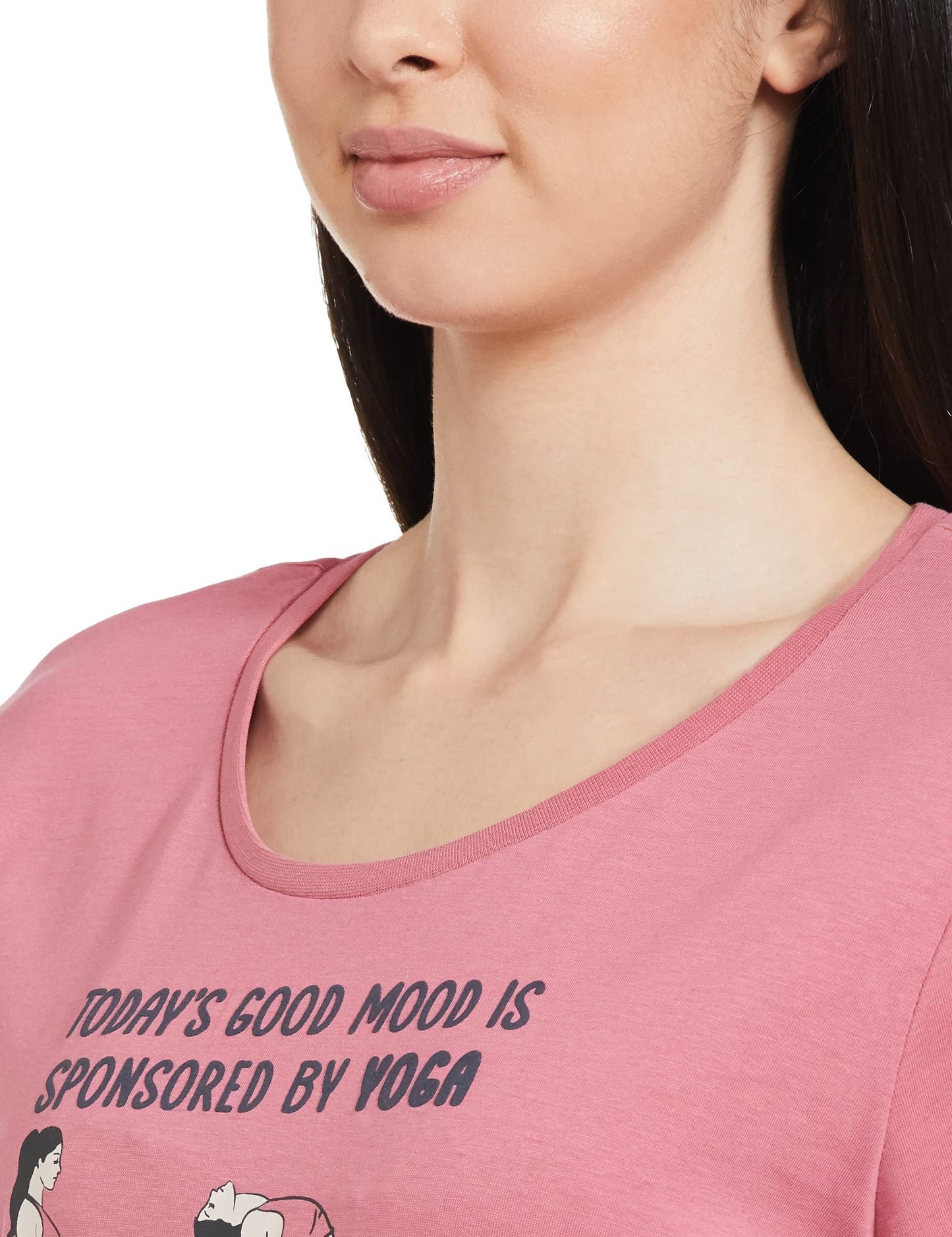 Max Women Printed PJ Set (SP23CS01CORAL)_XL