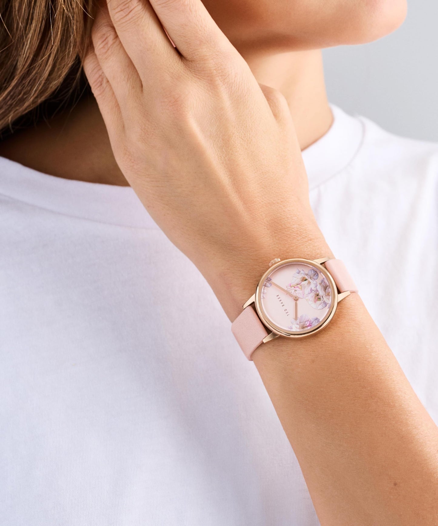 Ted Baker Analogue Pink Dial Women's Watch-BKPPHS5029I