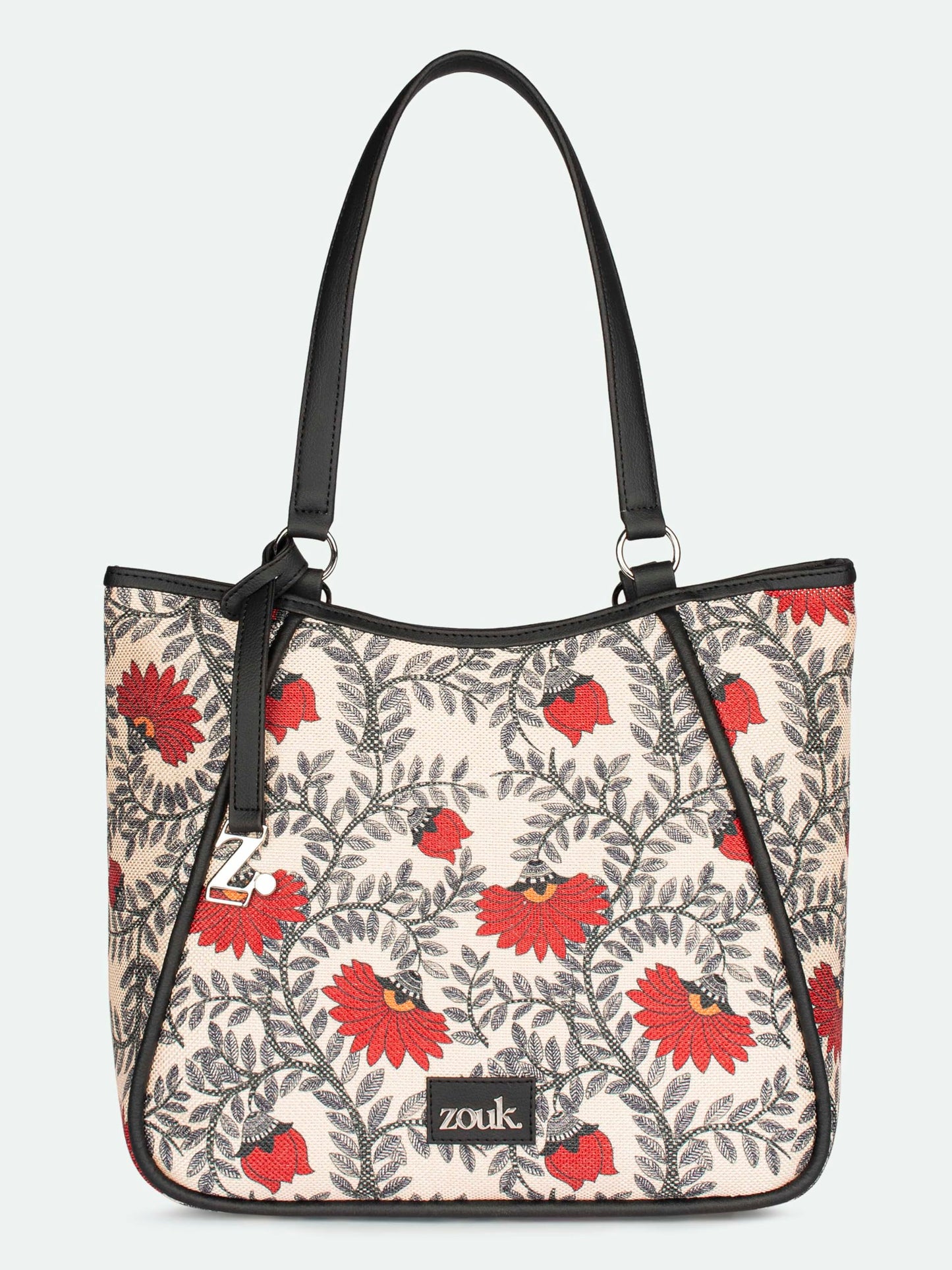 ZOUK Naisha Tote Bag - Nawabi Couture | Vegan Leather Handbag for Women