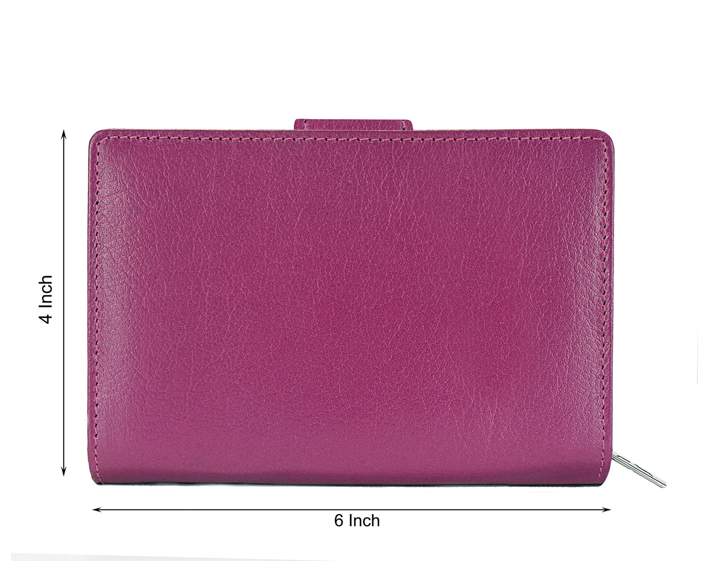 URBAN FOREST Tina Lilac Womens Leather Wallet
