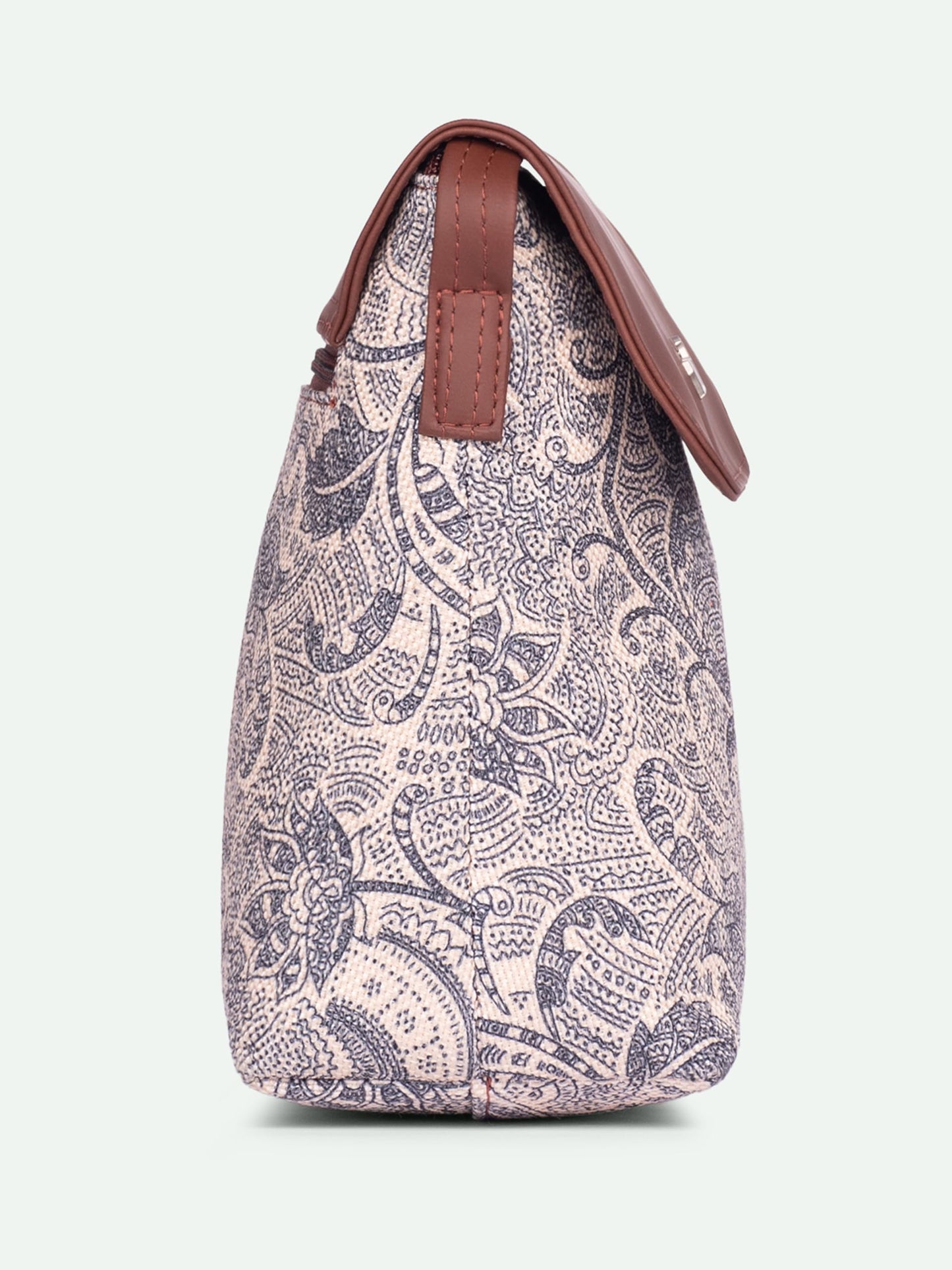 ZOUK Colaba Shirin Women's Hand Crafted Multicolor Flap Sling Bag