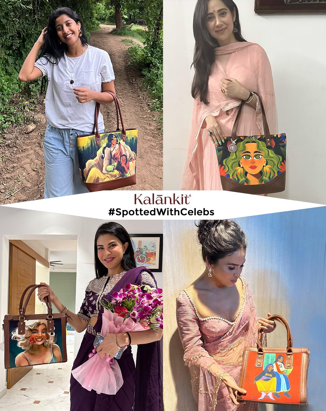 Kalankit Wallet for Woman | Vegan Leather Passport Wallet for Women | Bi-Fold Long Purse for Women Wallet, Birthday Gifts for Women, Passport Holder | Tradition in Motion (Modern Madhubani)