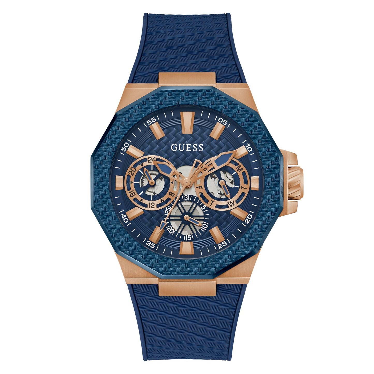GUESS Analog Blue Dial Men's Watch-GW0853G3