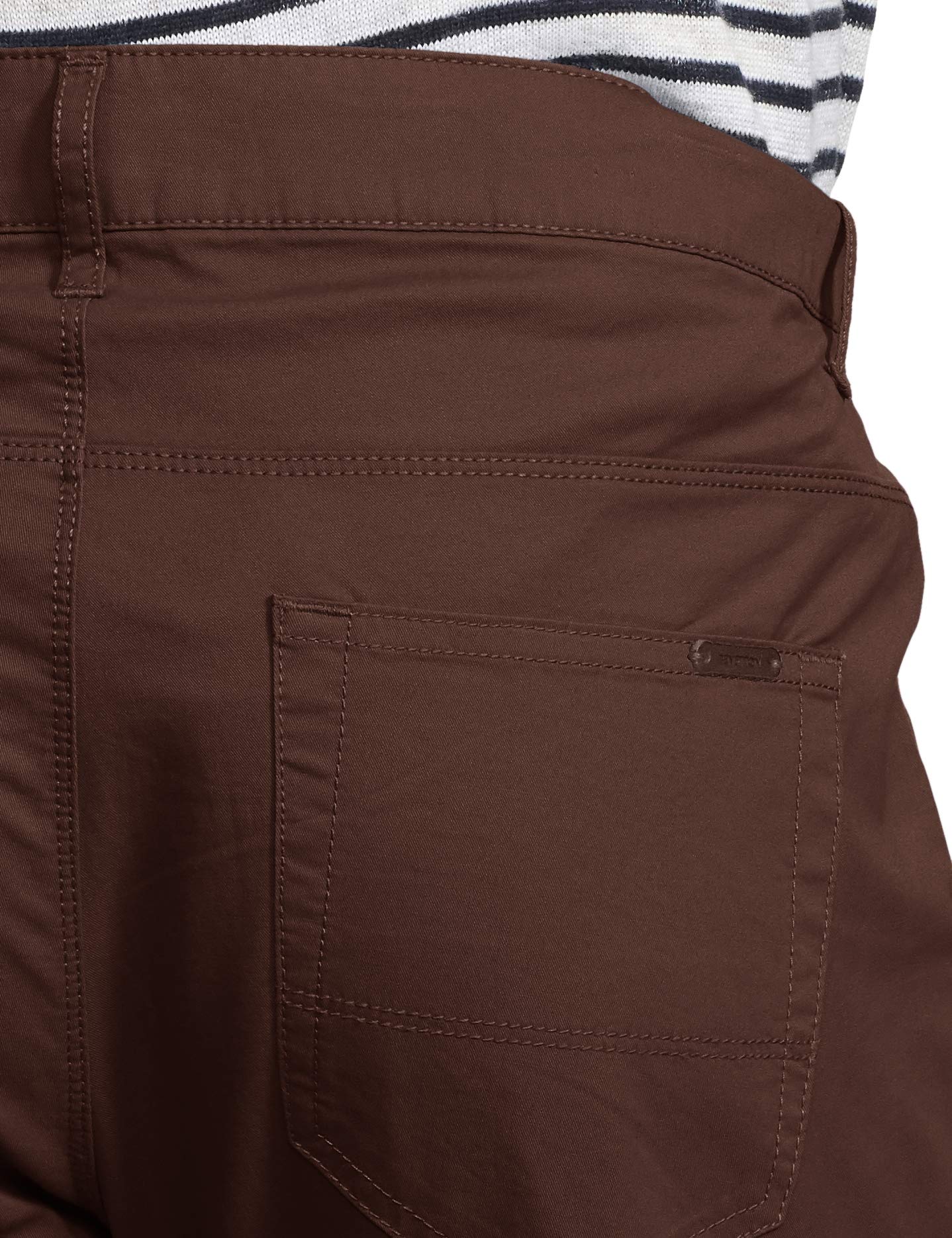 United Colors of Benetton Men's Slim Casual Mid Rise Pants (4CTNS0011I906_Brown_28)