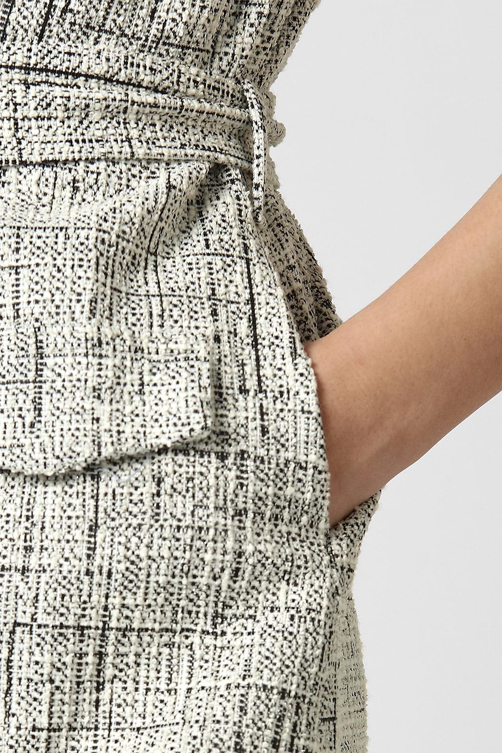 Van Heusen Women's Polyester Modern Above The Knee Dress (VWDRFRGF243790_White