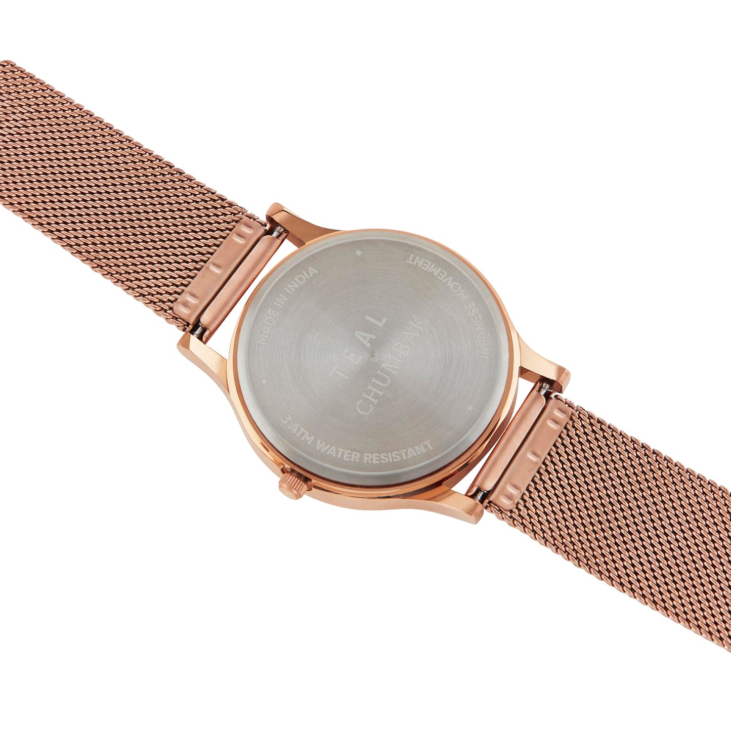 TEAL BY CHUMBAK Round Dial Analog Hand Watch for Women, Gifts for Women/Girls/Ladies, Stylish Fashion Watch for Casual/Work