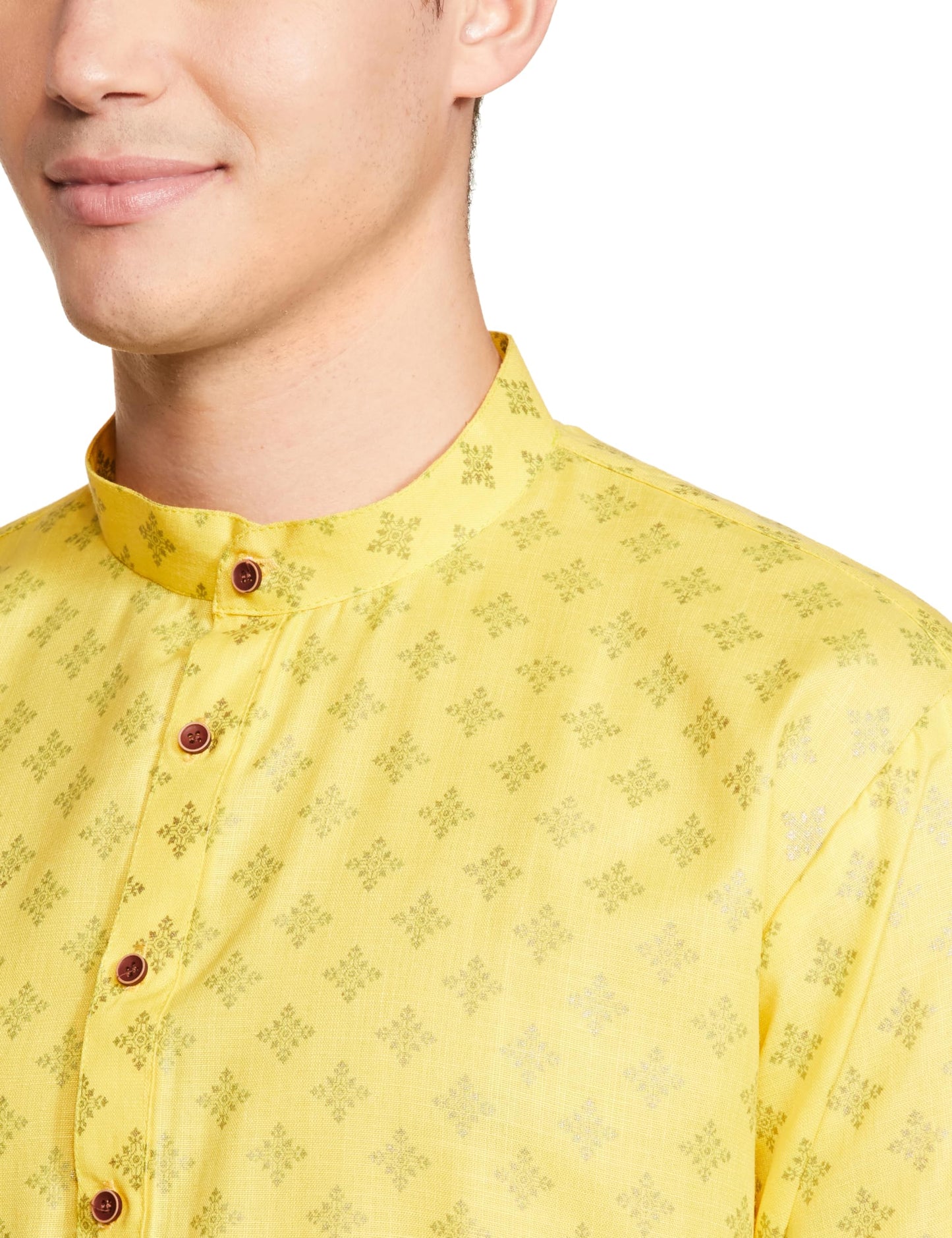 Luxrio Kurta Set with Pyjamas for Men Long Regular Fit(KTSETLN-16-38)