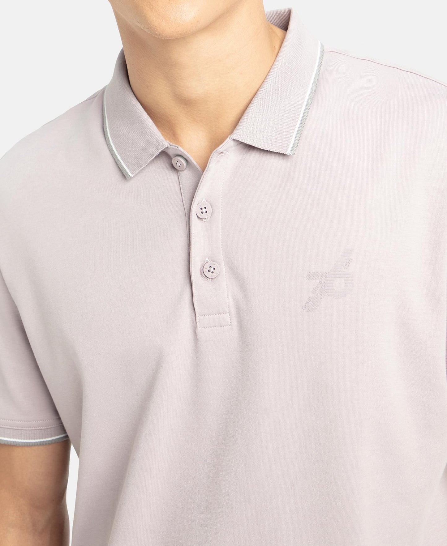 Jockey 3911 Men's Super Combed Cotton Rich Solid Half Sleeve Polo T-Shirt_Nirvana_XL