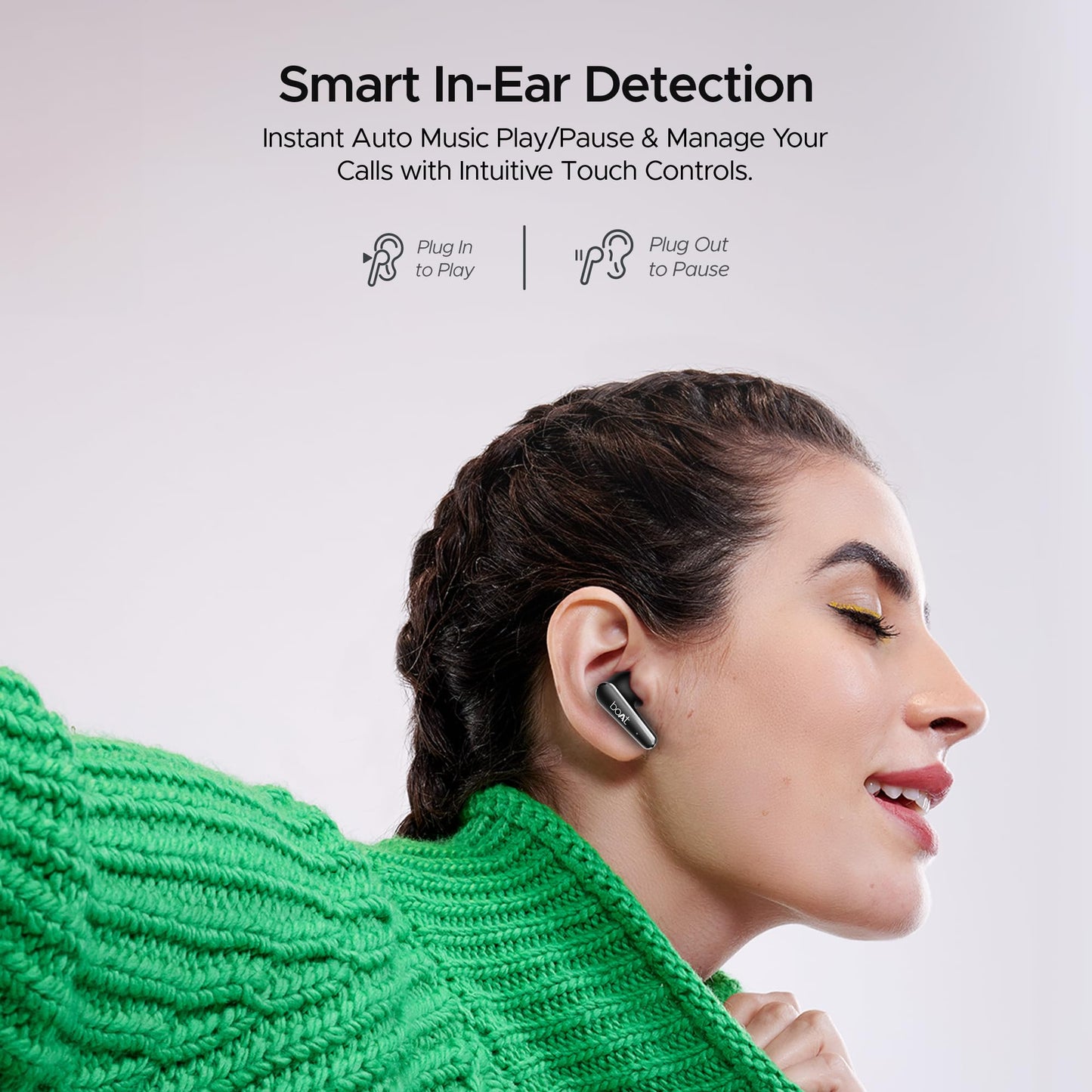 boAt Airdopes 280 ANC, Active Noise Cancellation(~32dB), 60Hrs Battery, 13mm Drivers, 4Mics ENx, Fast Charge, IPX5, v5.3 Bluetooth Earbuds, TWS Ear Buds Wireless Earphones with mic (Active Black)