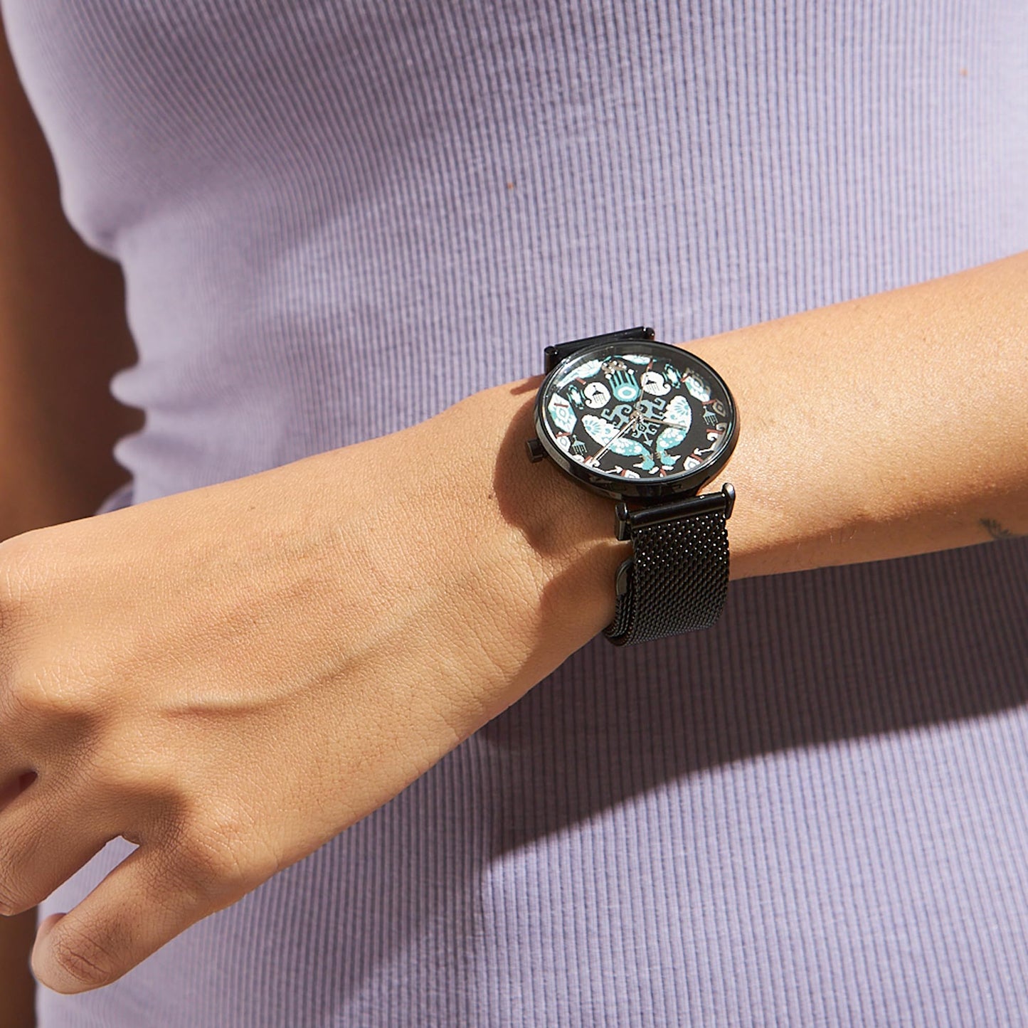 TEAL BY CHUMBAK Round Dial Analog Hand Watch for Women, Gifts for Women/Girls/Ladies, Stylish Fashion Watch for Casual/Work