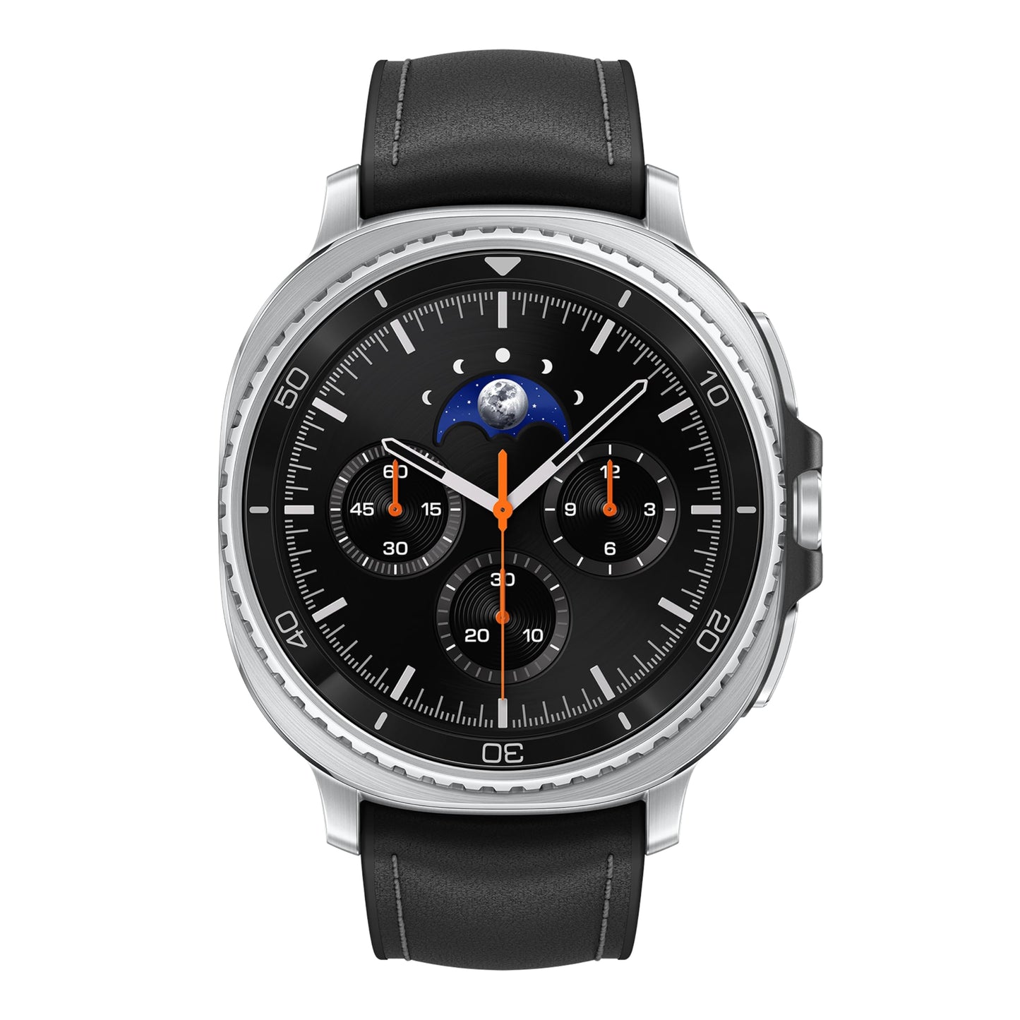 Samsung Galaxy Watch8 Classic (46mm Bluetooth, Black) with 3nm Processor | Dual GPS | Sapphire Glass & Stainless Steel | 5ATM & IP68 | BP, ECG, IHRN & Vascular Load Monitoring | Anti-oxidant Index