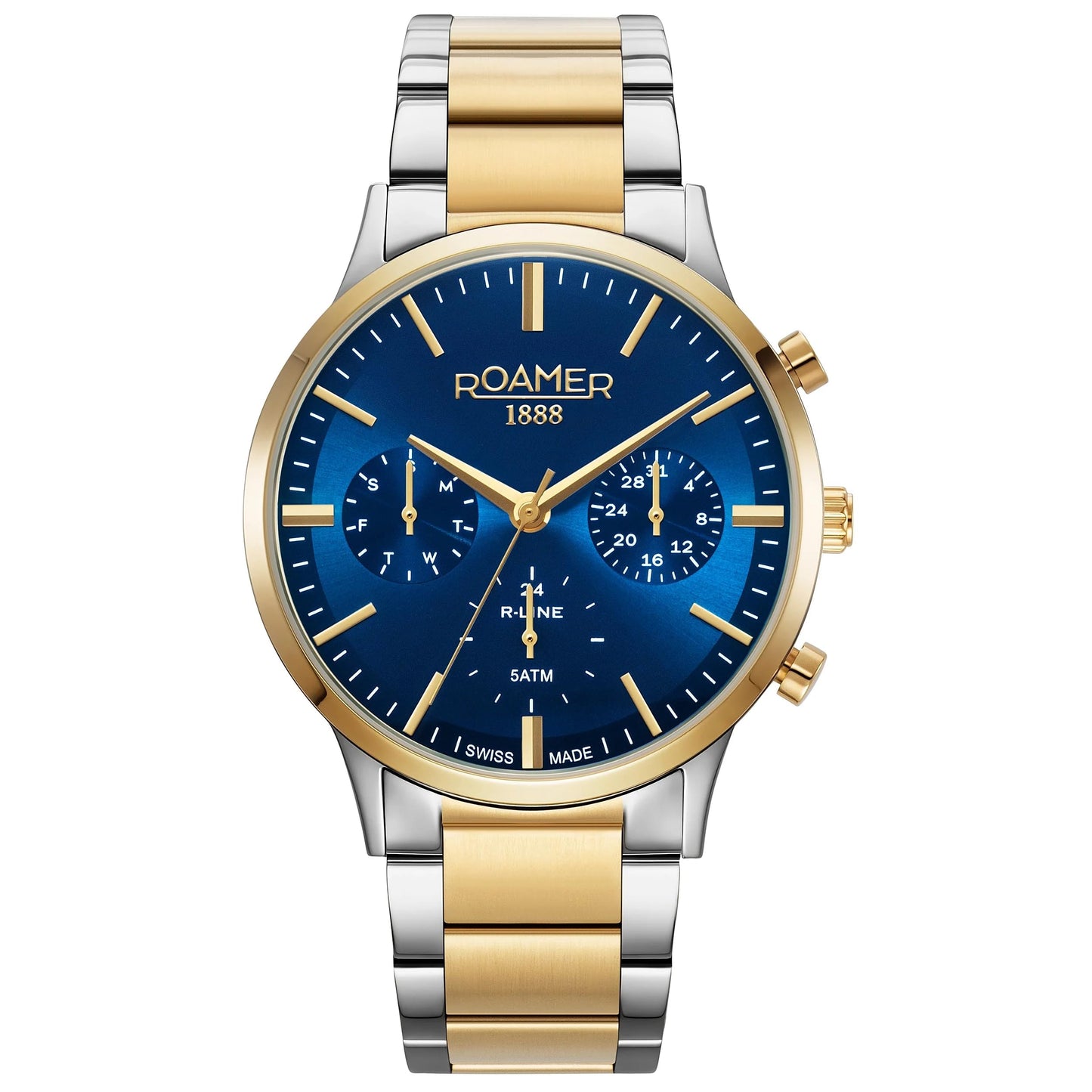 Roamer R-Line Multifunction Analog Blue Dial Women's Watch-718982 48 45 70