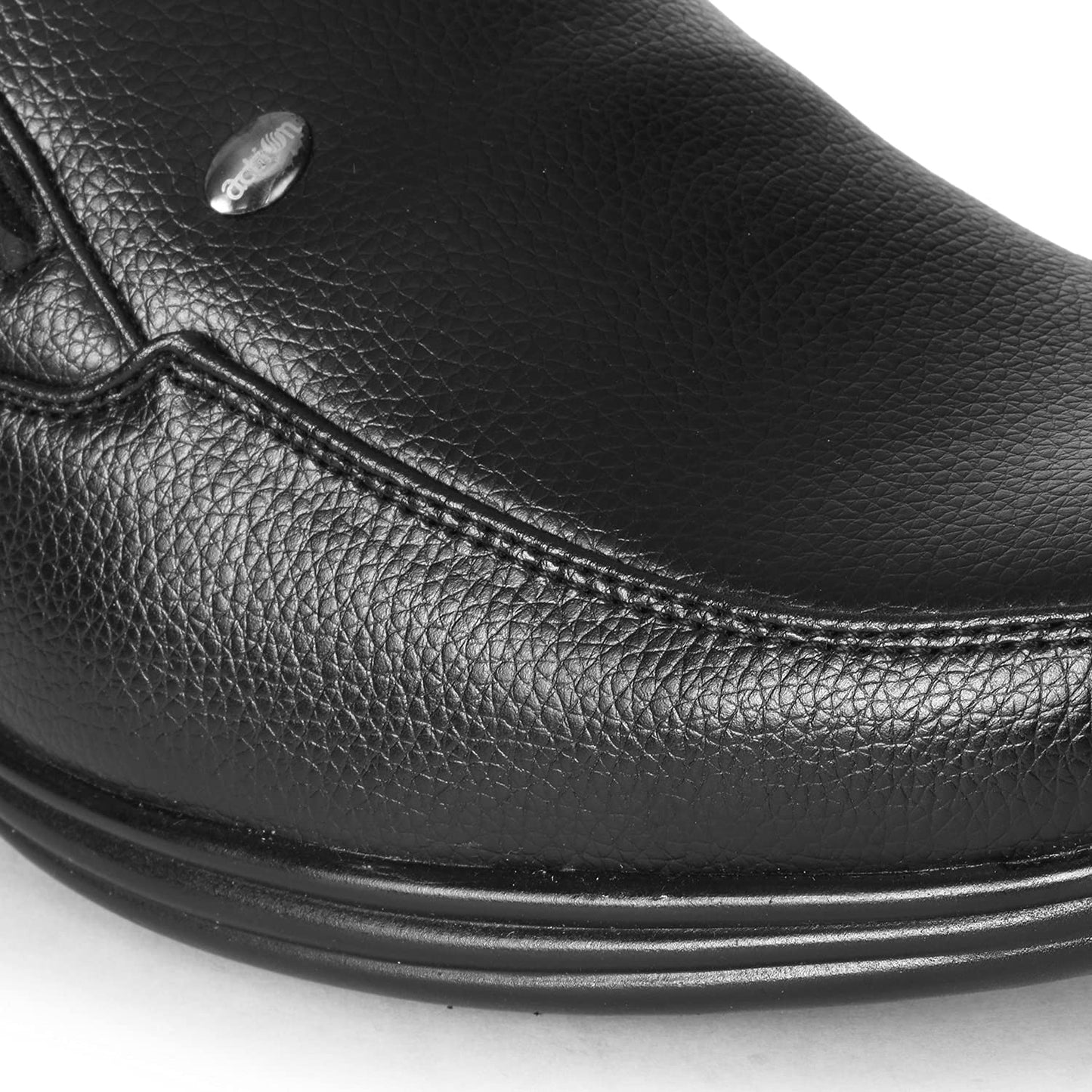 Action Shoes Men's Synthetic Leather Black Formal Shoes (9 UK/India)