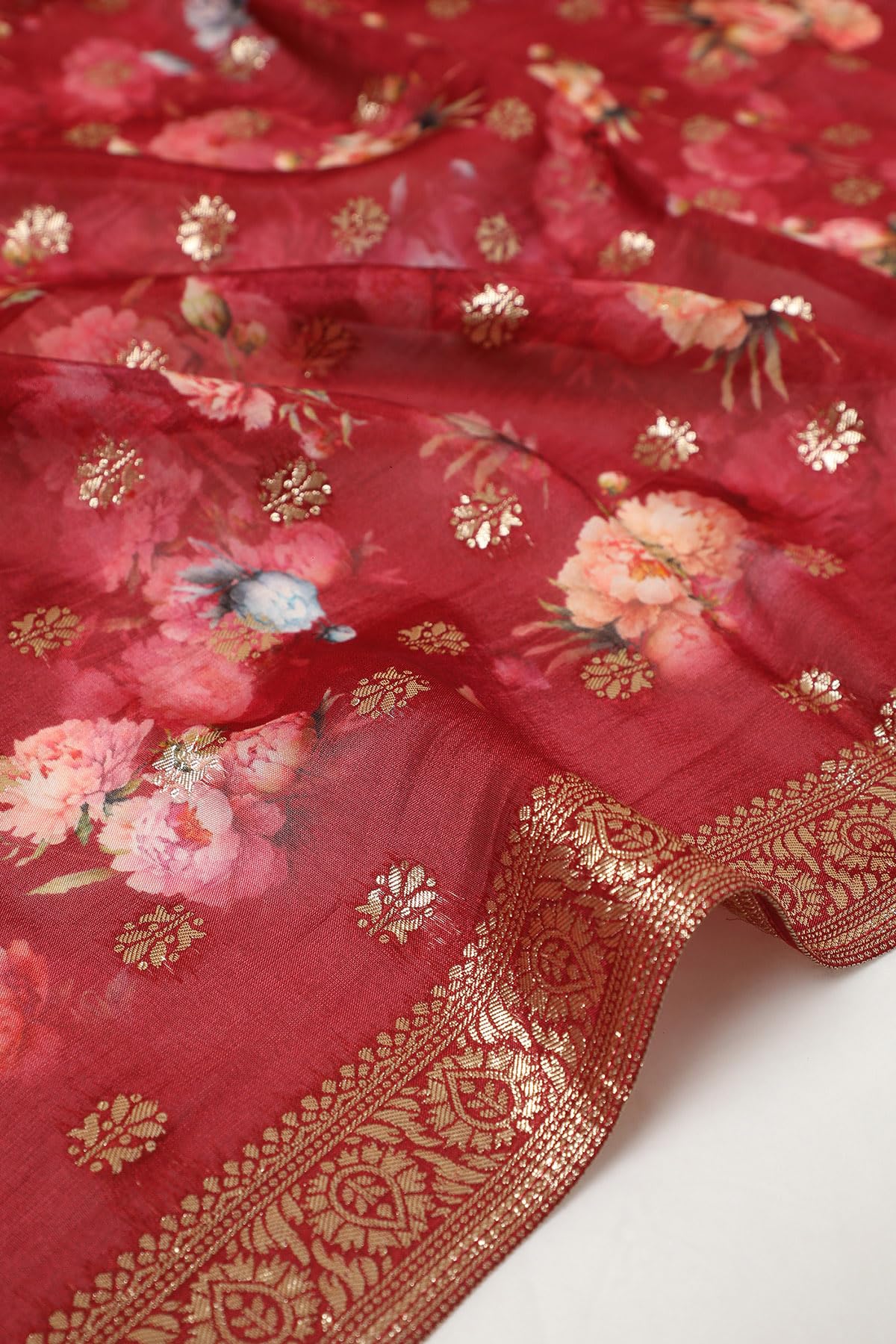 Soch Women's Brocade Salwar Suit Set (EWS5CD21719_Red