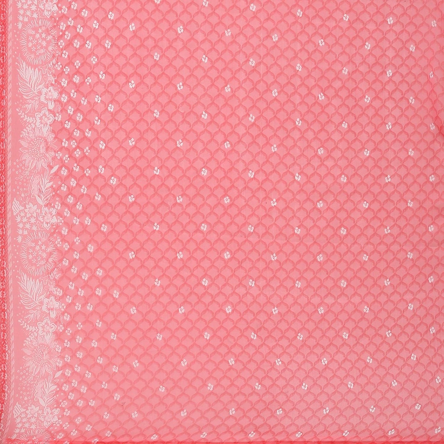 Rangriti Women Coral Polyester Dupatta_FREE SIZE