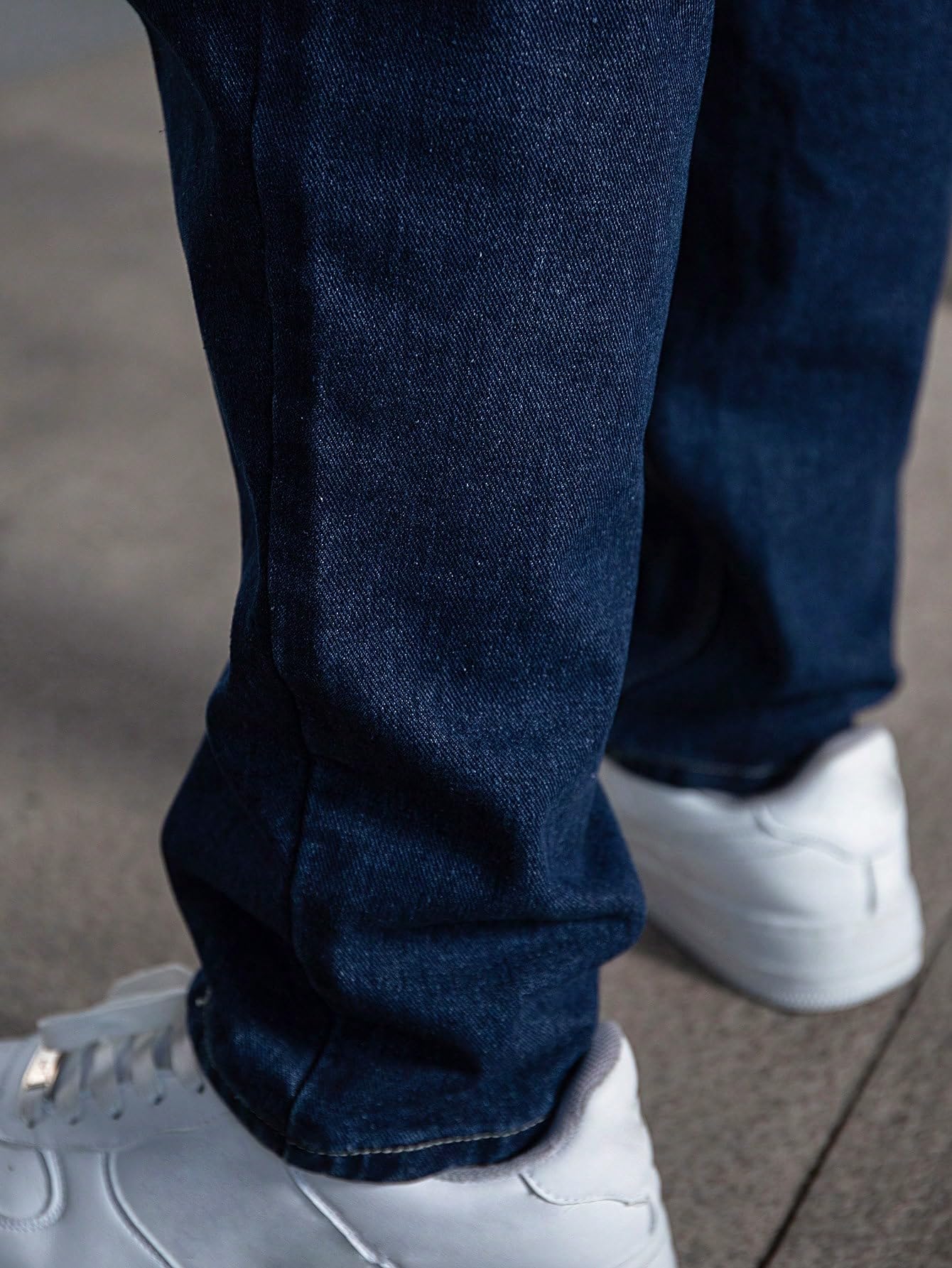 GRECIILOOKS Regular Cargo Pant Baggy Loose Fit | Cotton Mid Rise Jeans for Men (GL-MJ-11_Dark Blue_28)