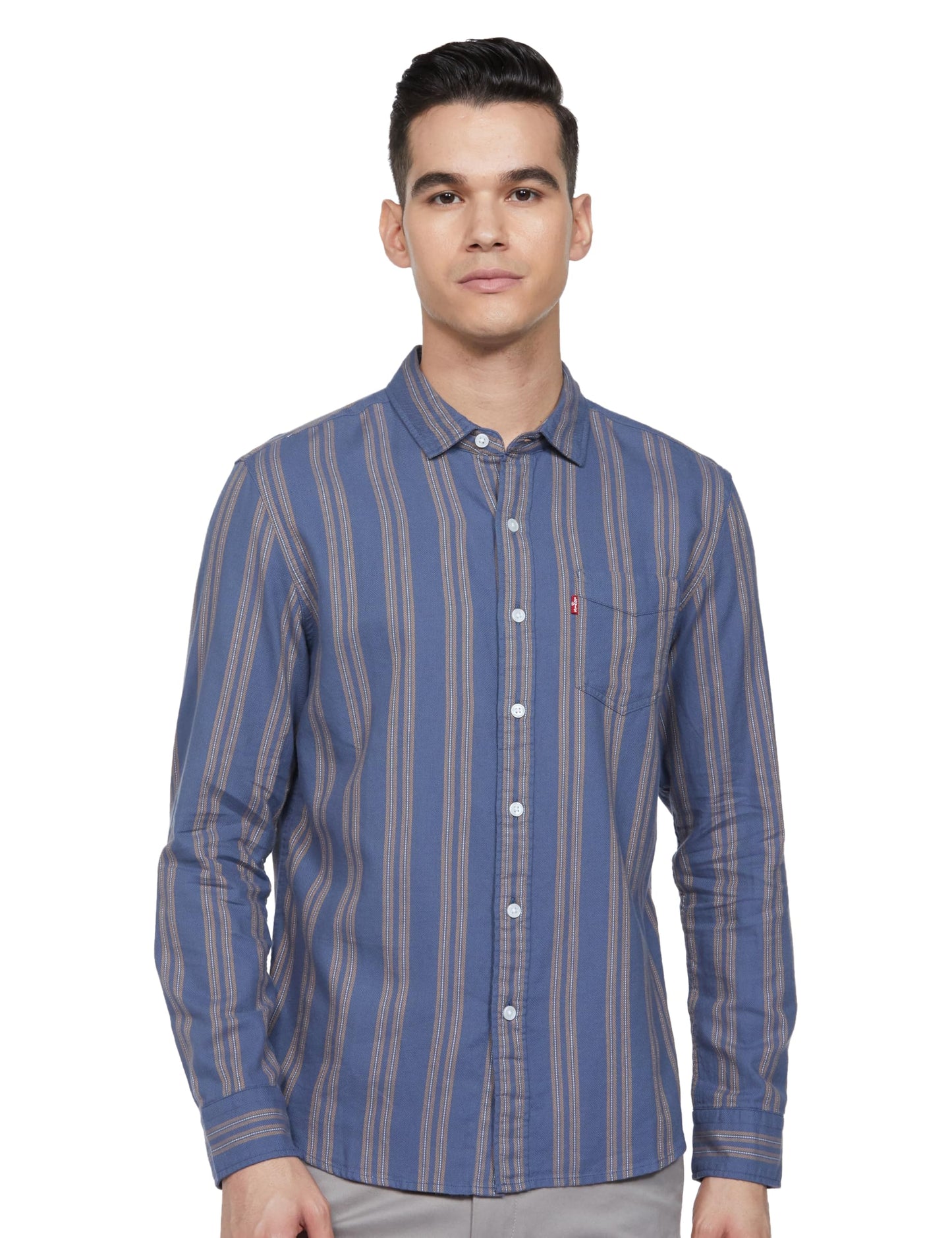 Levi's Men's Slim Fit Shirt (32907-0526_Multi