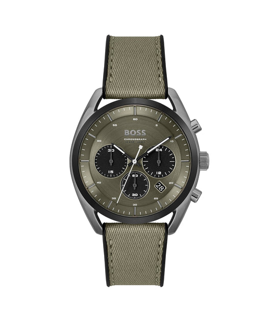 BOSS Analog Green Dial Men's Watch-1514092