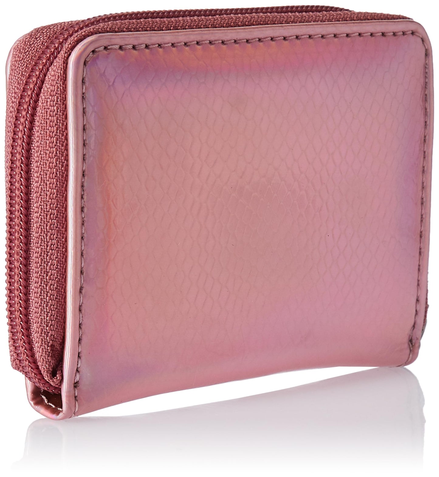 Caprese Nettie Women’s Zip Around Wallet, Small | Stylish Faux Leather Wallet with Zipper Closure | Multiple Compartments & Card Slots | Elegant Design for Casual & Special Occasions (Light Pink)