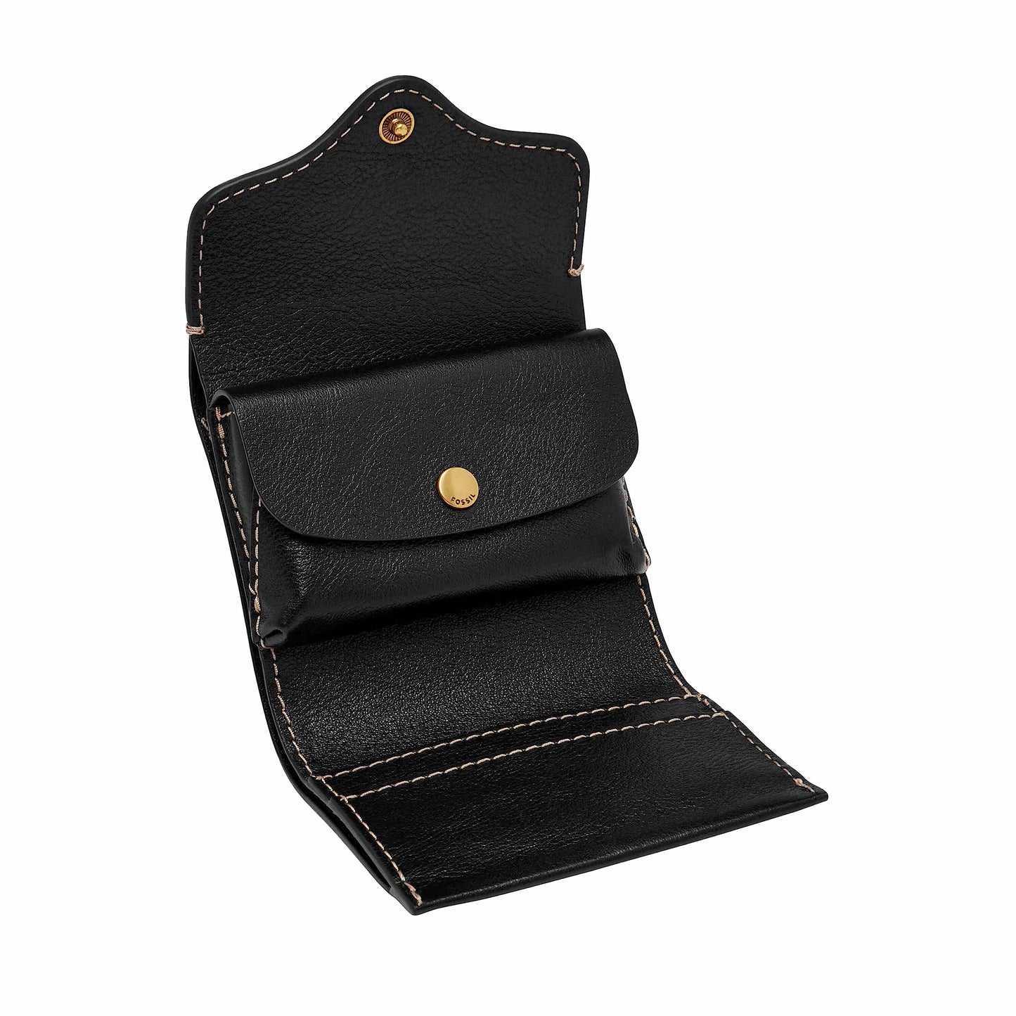 Fossil Women Leather Heritage Black Wallet Sl8231001