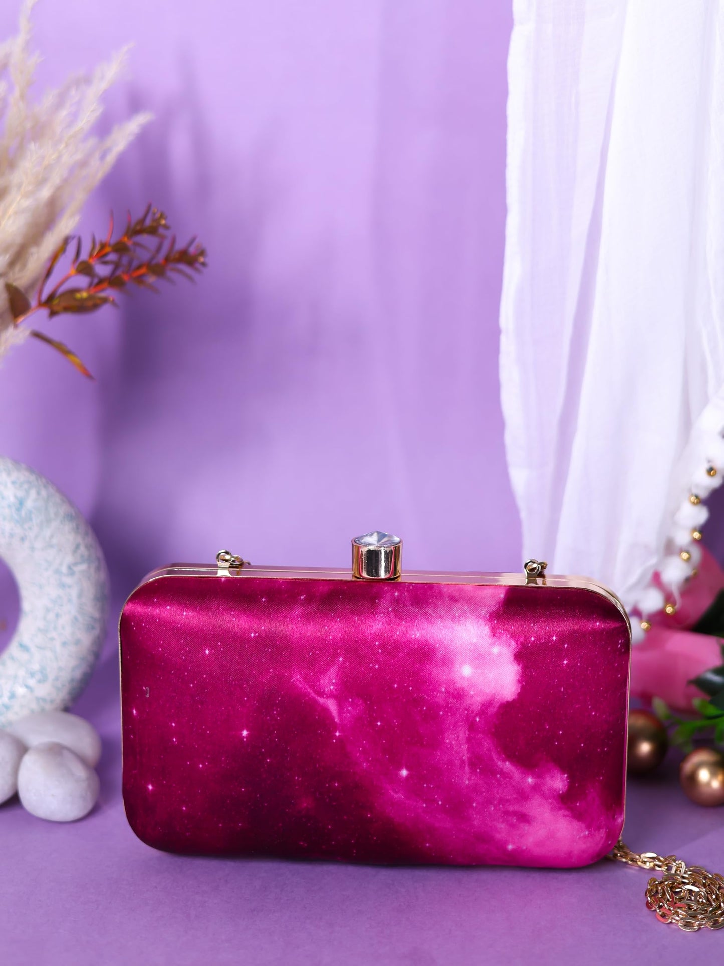 SWISNI Printed Digital Clutch Bag