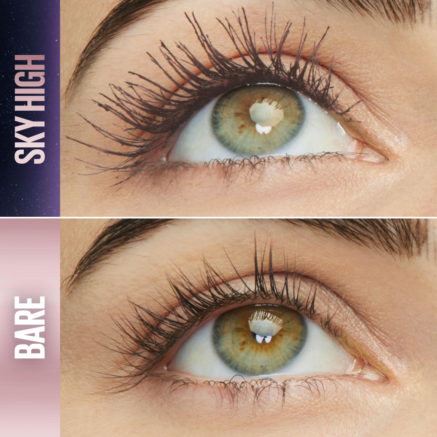 Maybelline Sky High Waterproof Mascara Makeup, Volumizing, Buildable, Lengthening, Defining, Curling, Multiplying, Brownish Black, 0.2 fl. oz.
