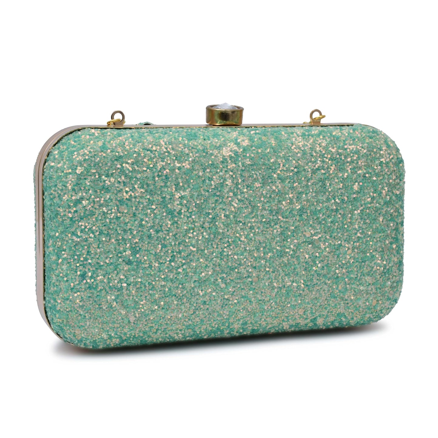 For The Beautiful You Women's Hand Clutch (Green)