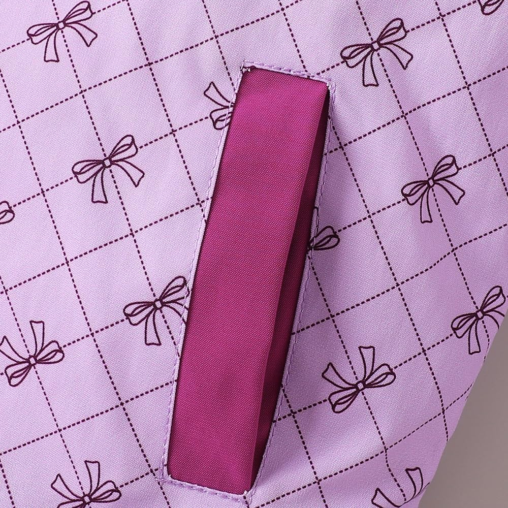 Hopscotch Girls Full Sleeves All Over Print Print Purple Jackets For Ages (7-8 Years)