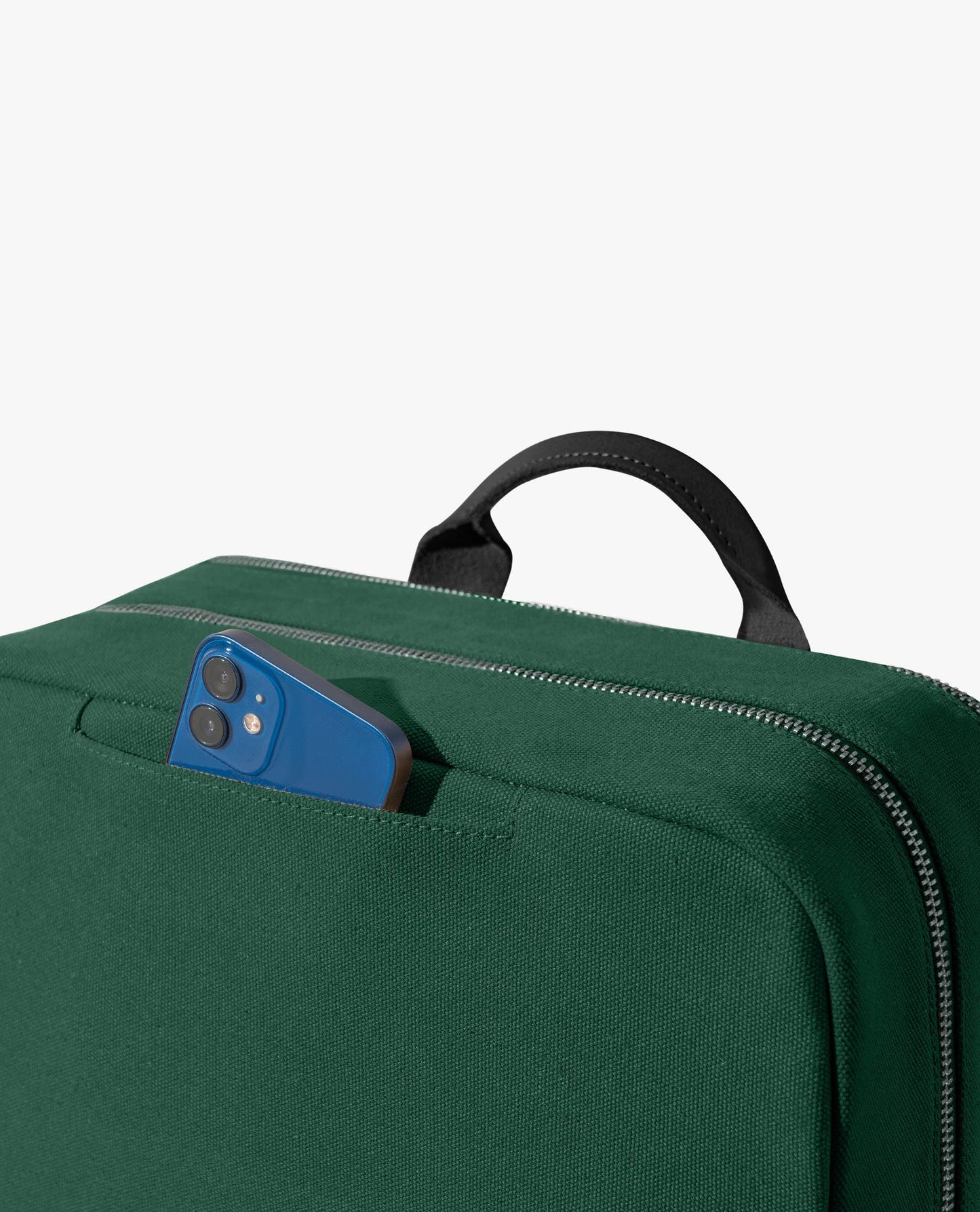 DailyObjects 9 to 9 Everyday Casual Laptop Backpack Compatible with upto 15" Laptop | Unisex Shoulder Travel Bag | Durable Canvas Material | Zippered Compartment with Slip Pockets | Trolley Sleeve