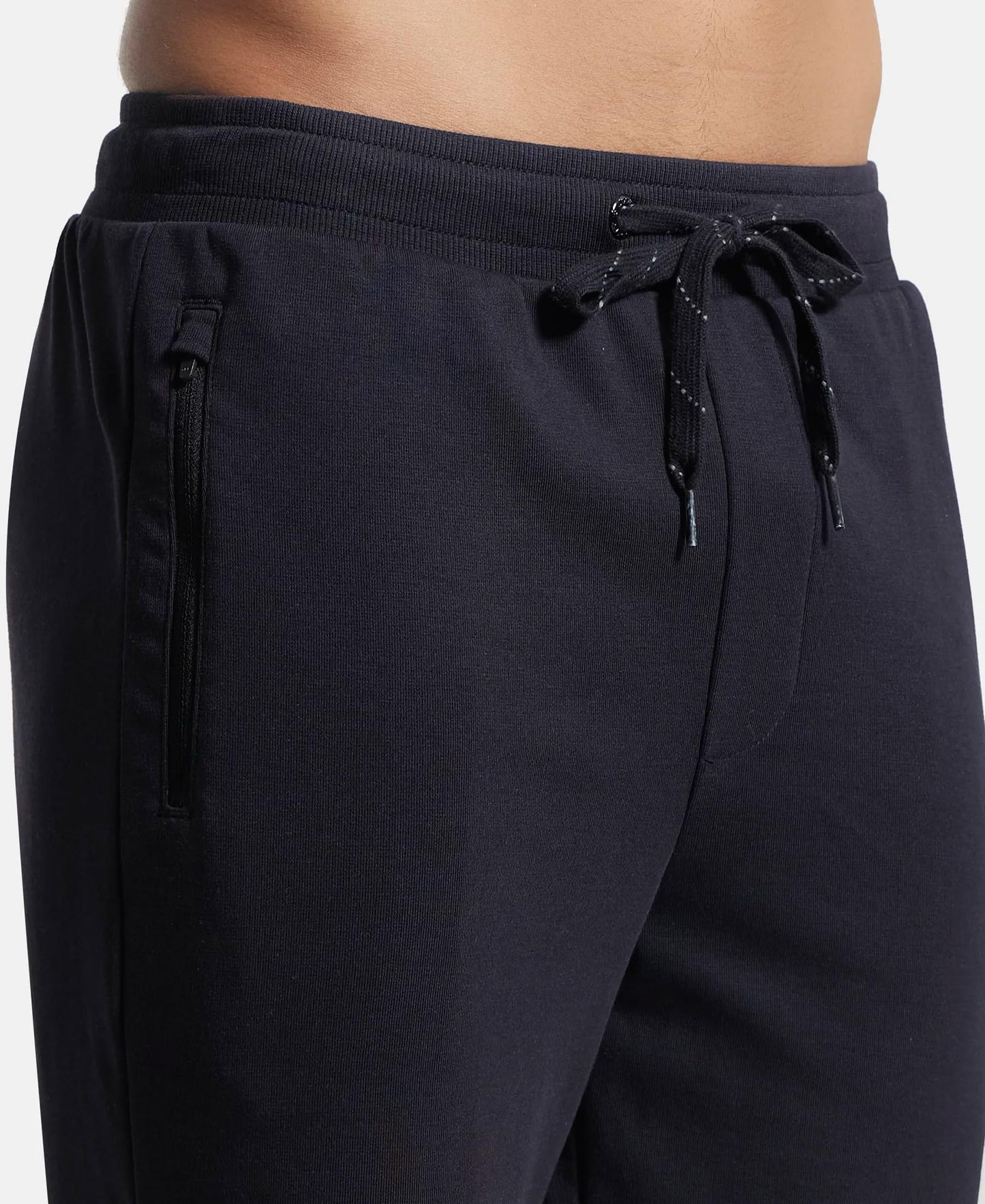 Jockey Men's Straight Fit Shorts (AM14_Black_Large)