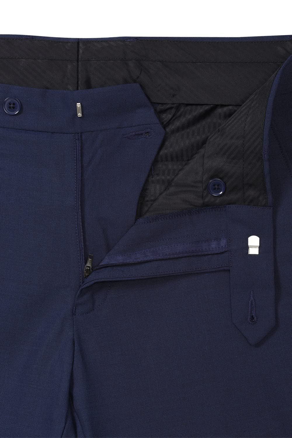 Van Heusen Men's Slim Work Utility Pants (VHTFFSLB050551_Navy_38)