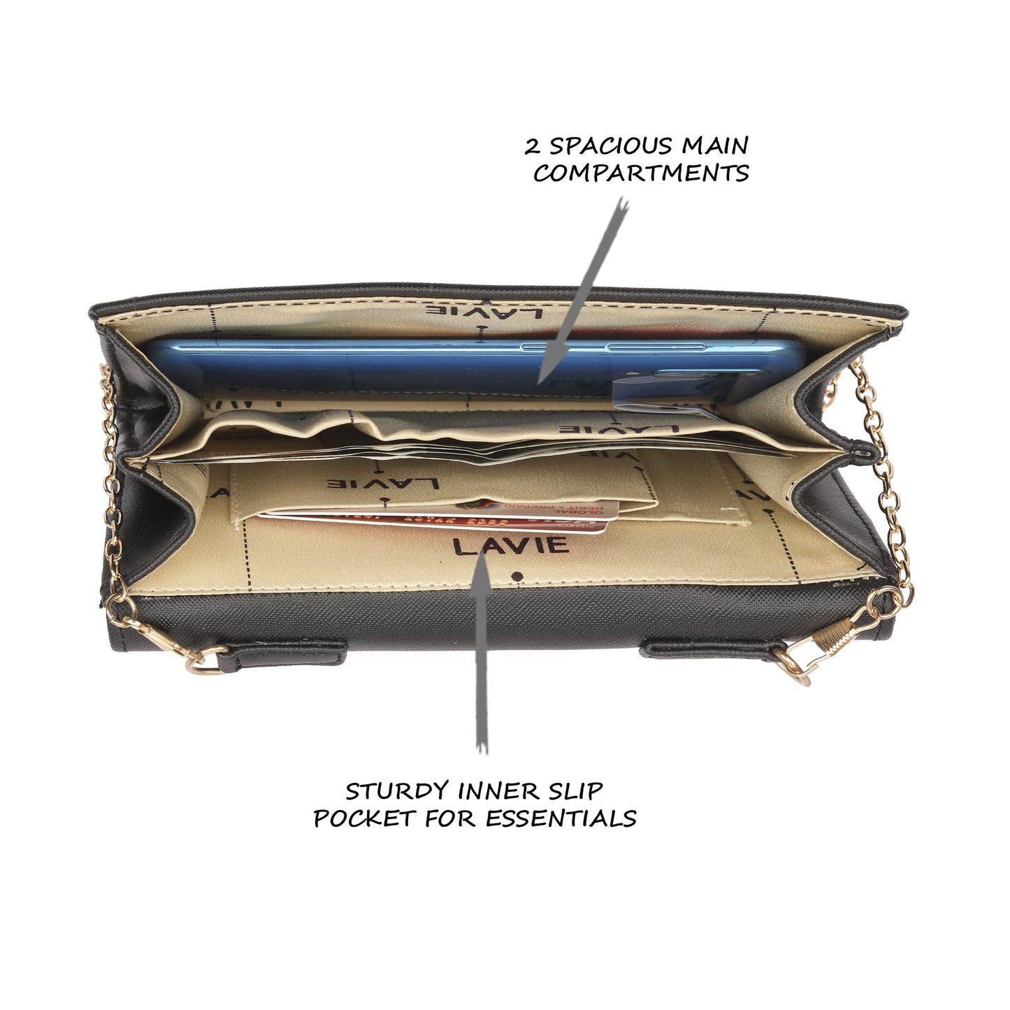 Lavie Women's Clutch (Black)