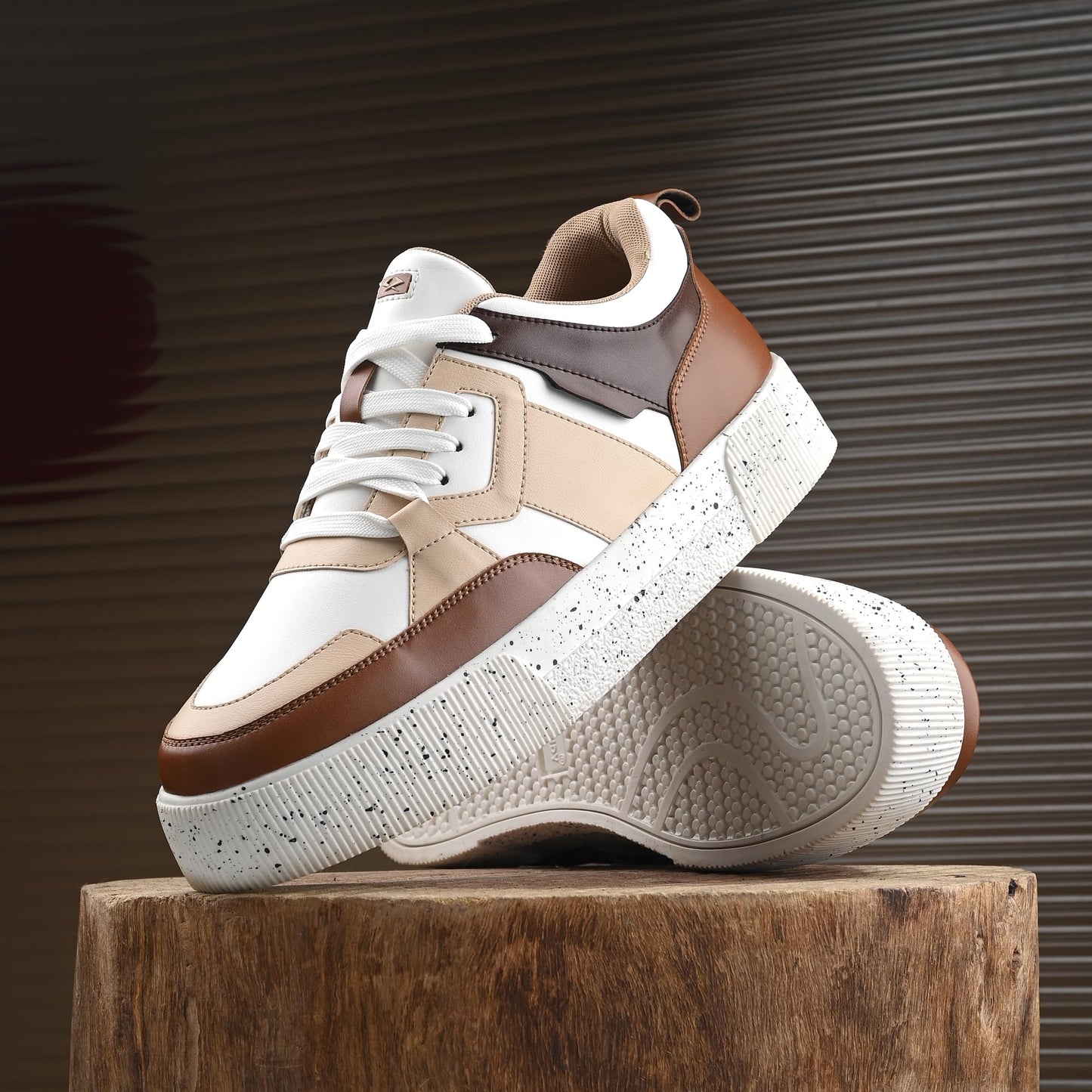 Cruiser Sneaker for Men | Comfort & Style with Soft Cushioned Insole | Trendy Lace-Up Design for Casual Outfits