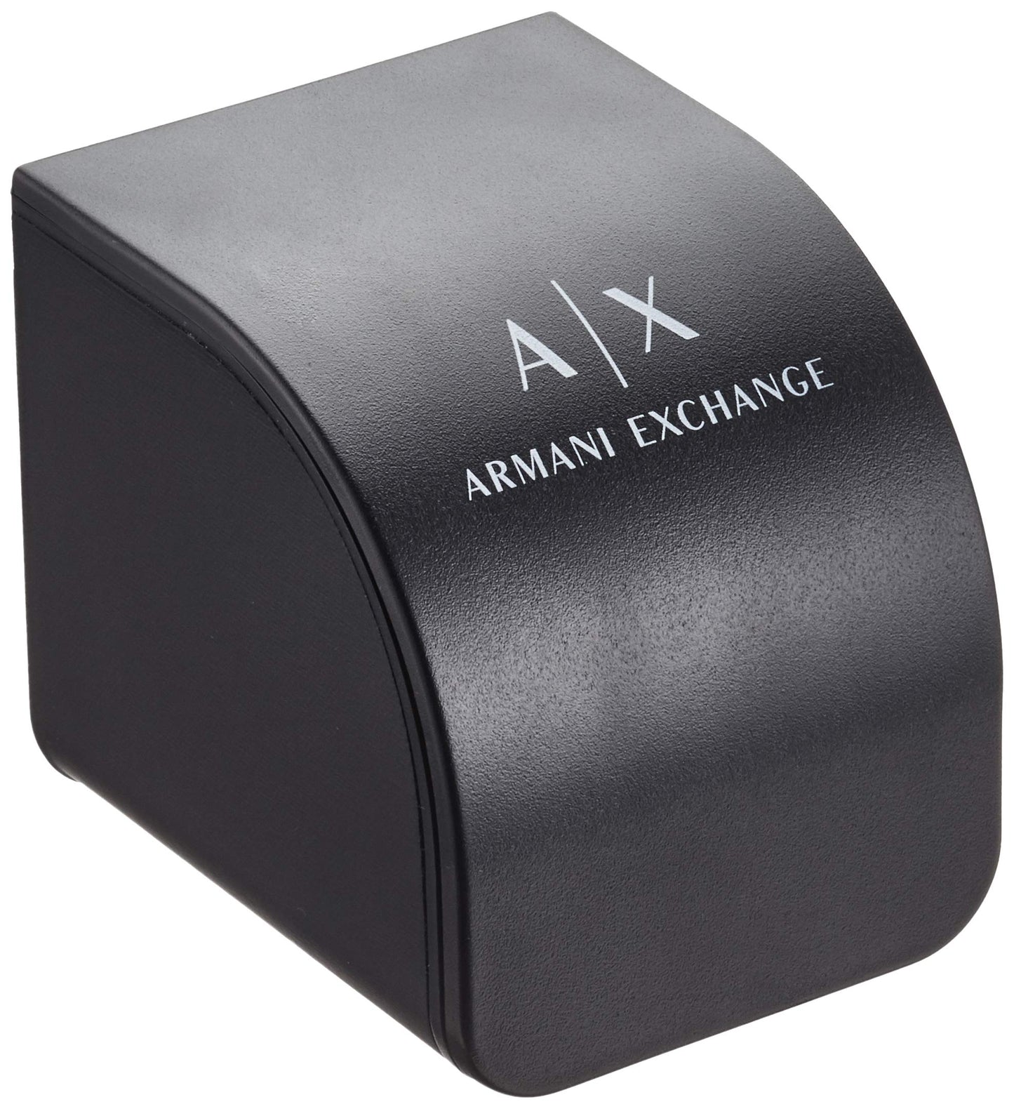 Armani Exchange Stainless Steel Analog Black Dial Men Watch-Ax2328, Gold Band
