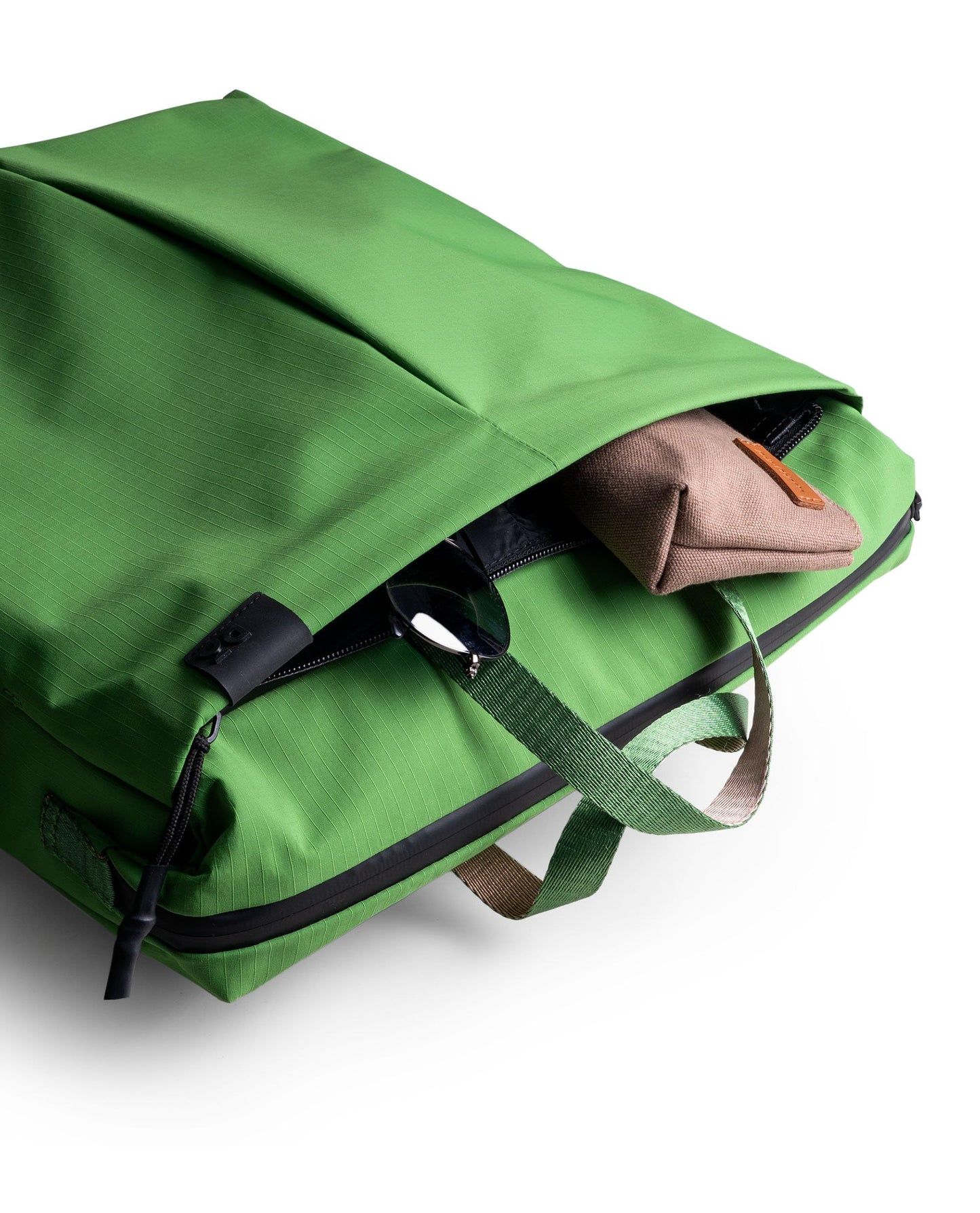 DailyObjects Pivot Workpack Bag for Men and Women|Fits 13/14/15.6 inch Laptop/Macbook Pro/Air|Lightweight|Stylish Backpack|Office/Daily Use/Travel|Multi Pocket|Water Resistant|Padded Strap (Green)