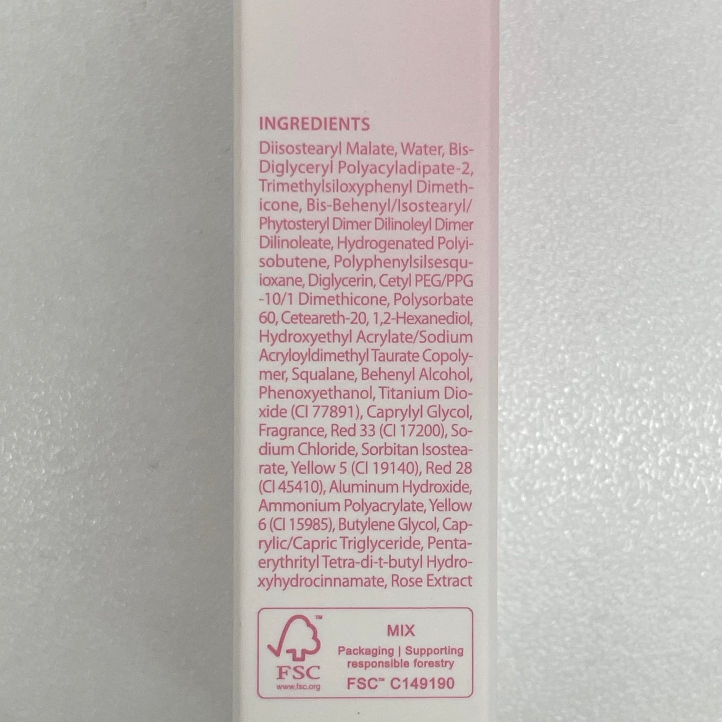 CLIO PROFESSIONAL CRYSTAL GLAM Glossy TINT 001 VINTAGE APPLE