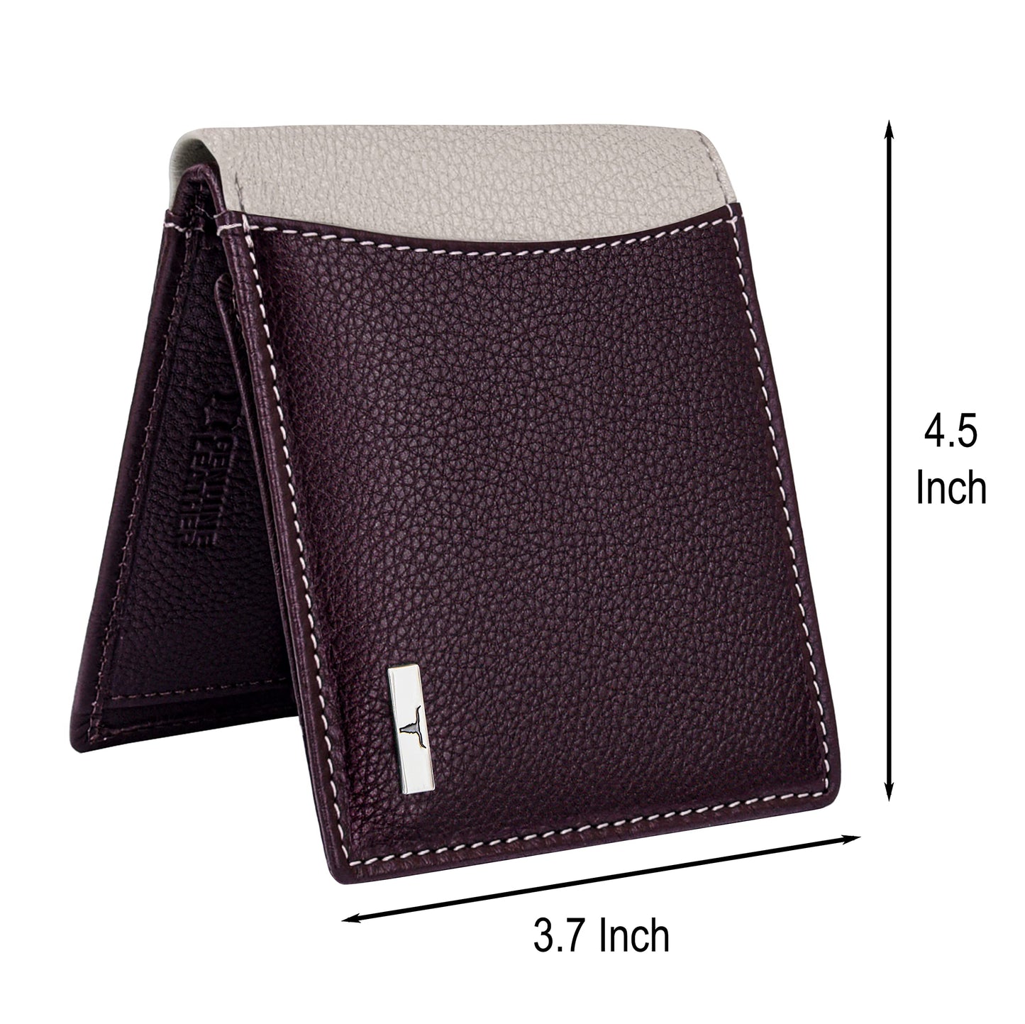 URBAN FOREST Ontario Brown/Sand Leather Wallet for Men